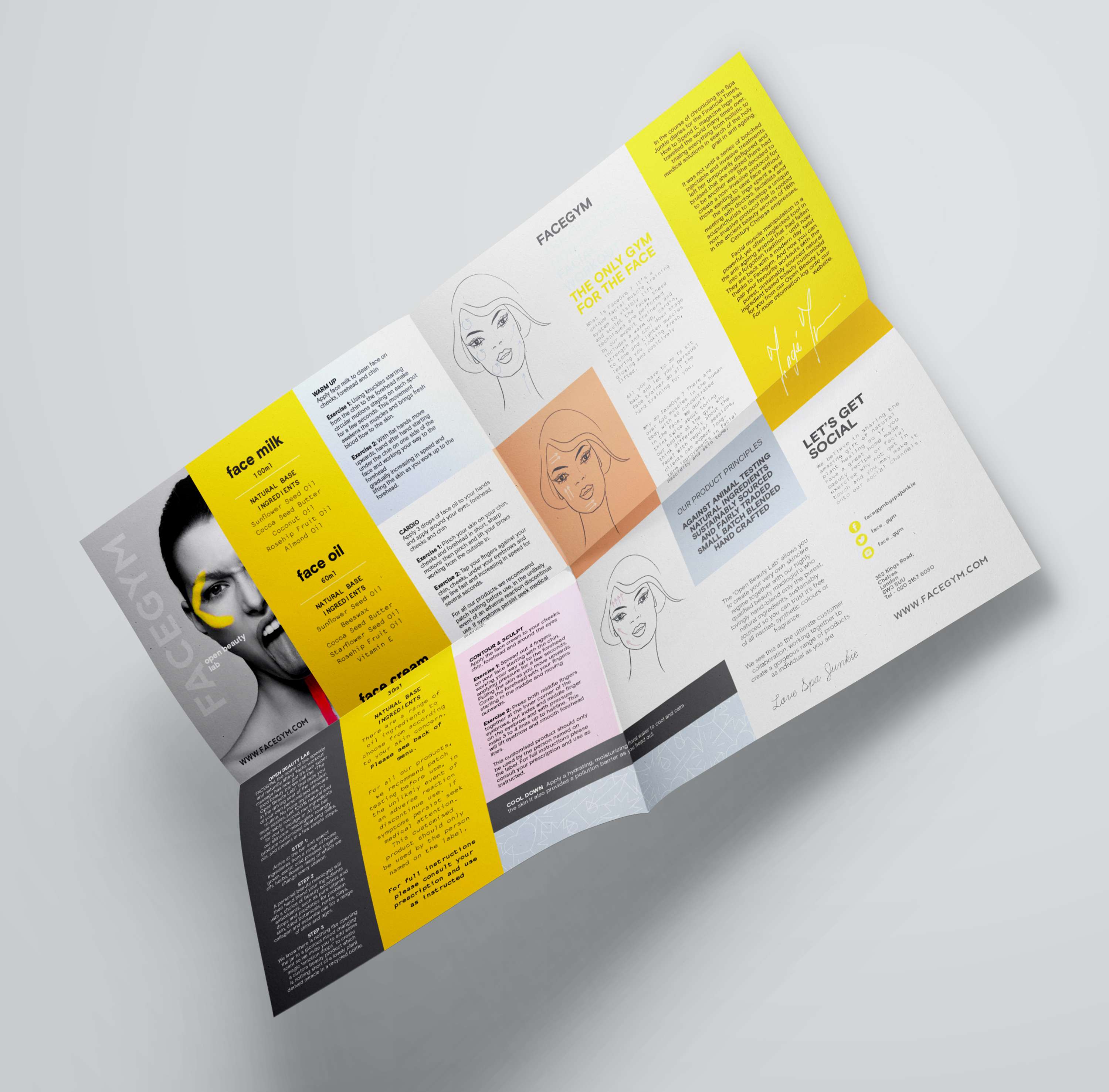 FaceGym - Styling and 2D Design by Tarl Jamieson