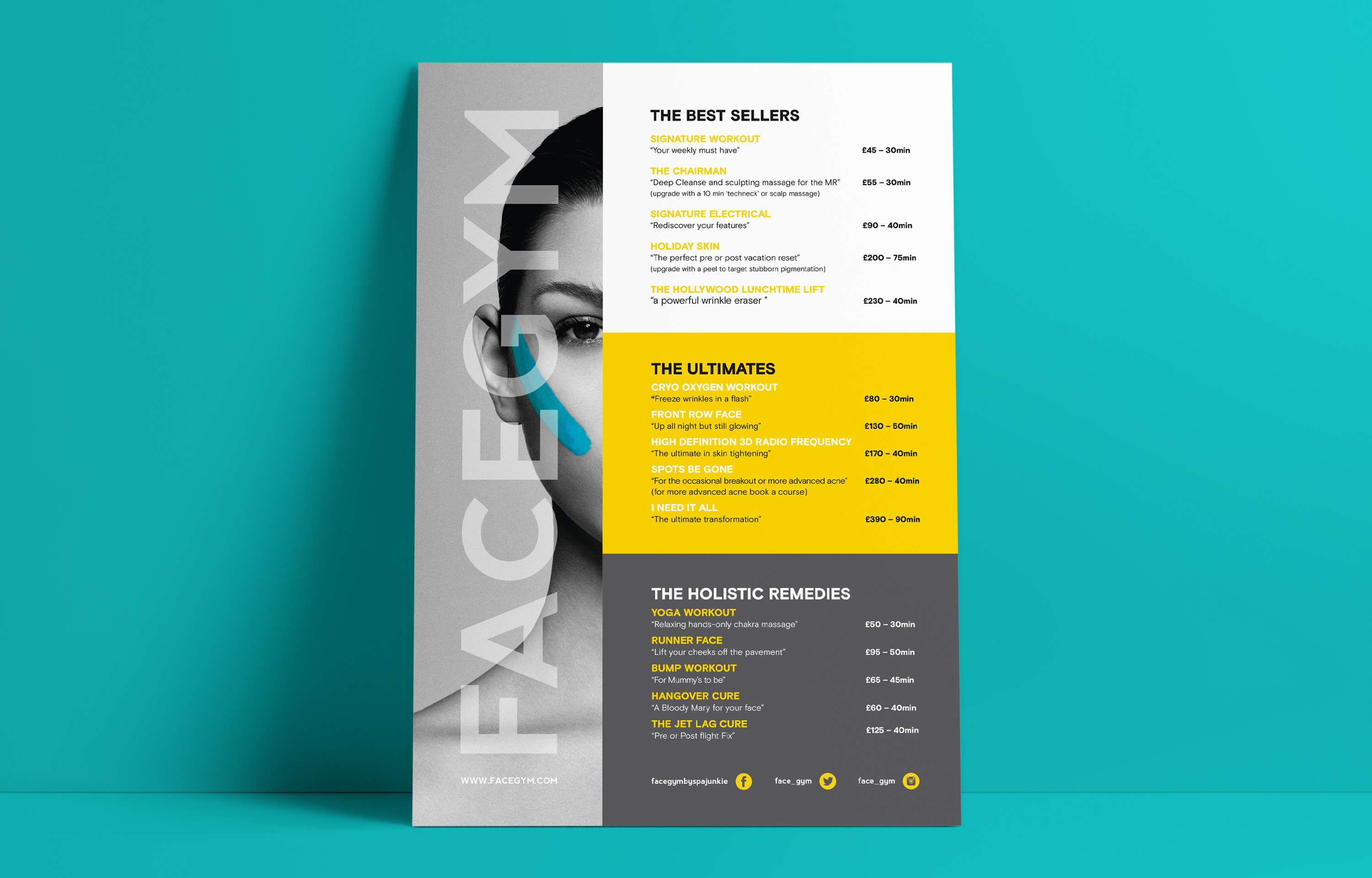 FaceGym - Styling and 2D Design by Tarl Jamieson
