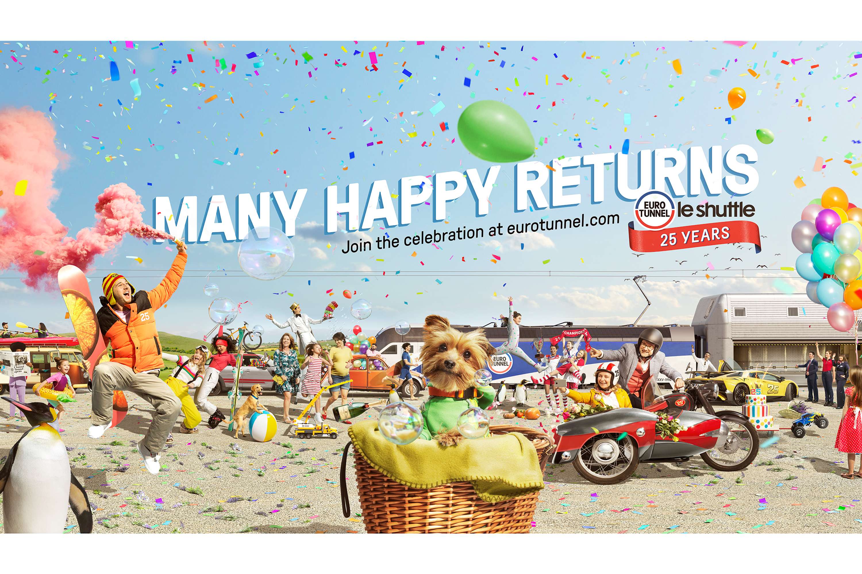 Eurotunnel. Many Happy Returns by Chris Jefferys