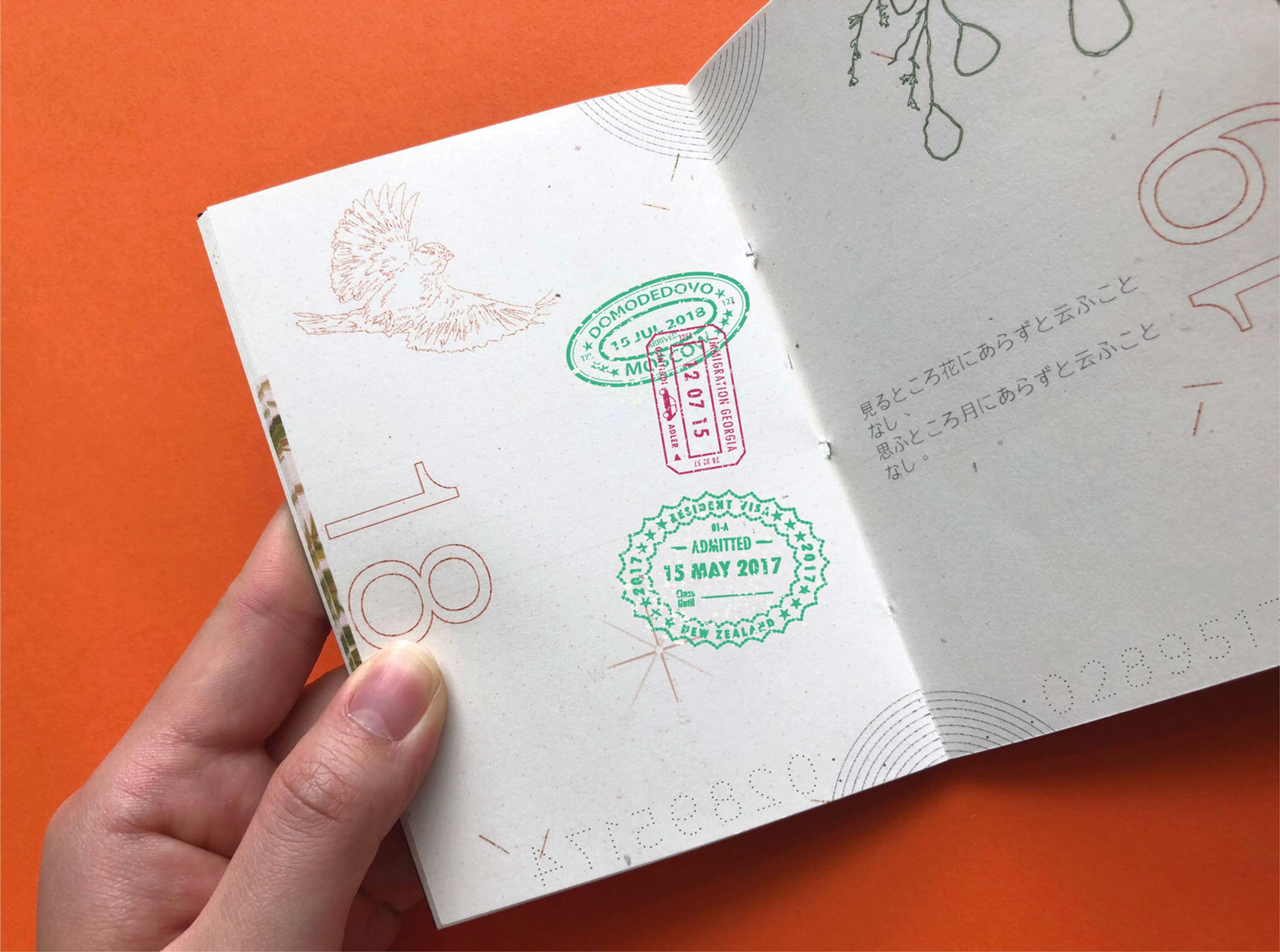 Refugee 'Passport' Project by Nada Abughris