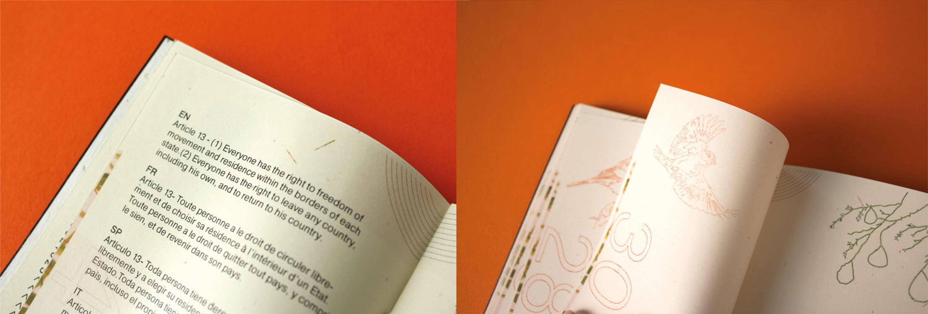 Refugee 'Passport' Project by Nada Abughris