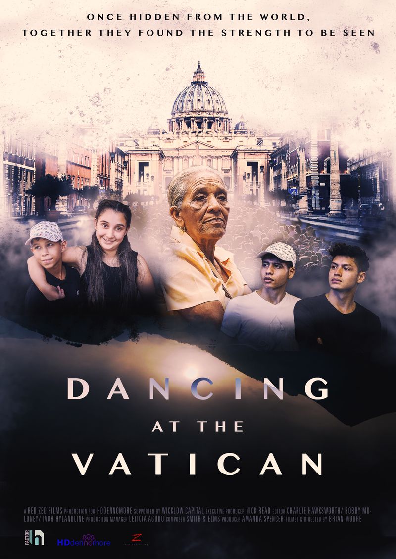 Dancing at the Vatican - Film poster design by Miles Read