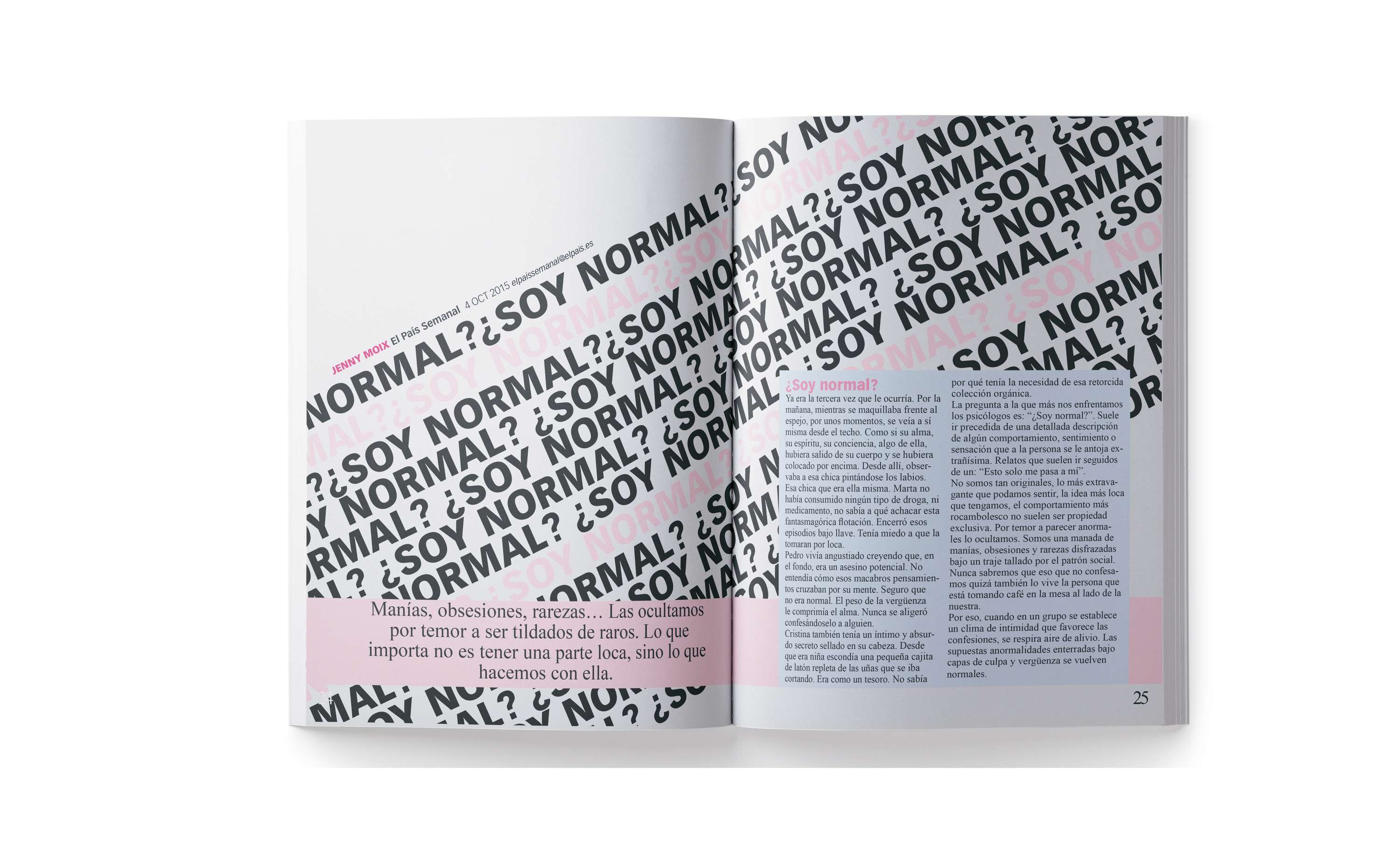 ¿SOY NORMAL? by Ana Martin