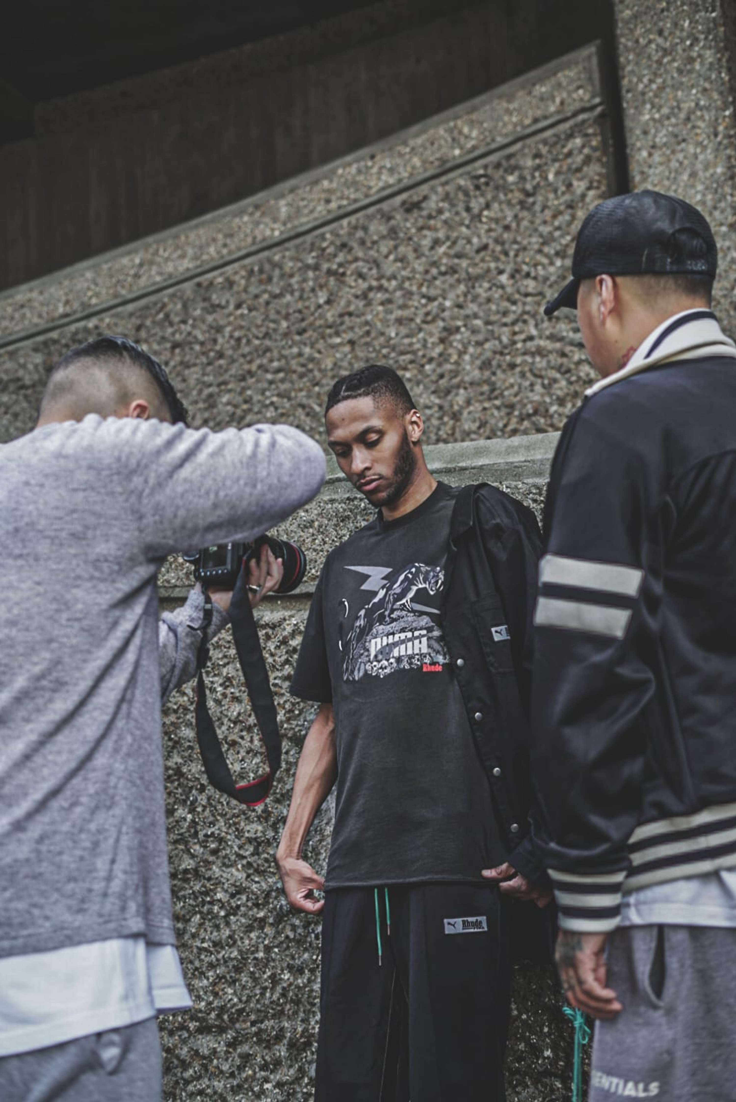Puma x Rhude Editorial - BTS by Raymond Ukwenya