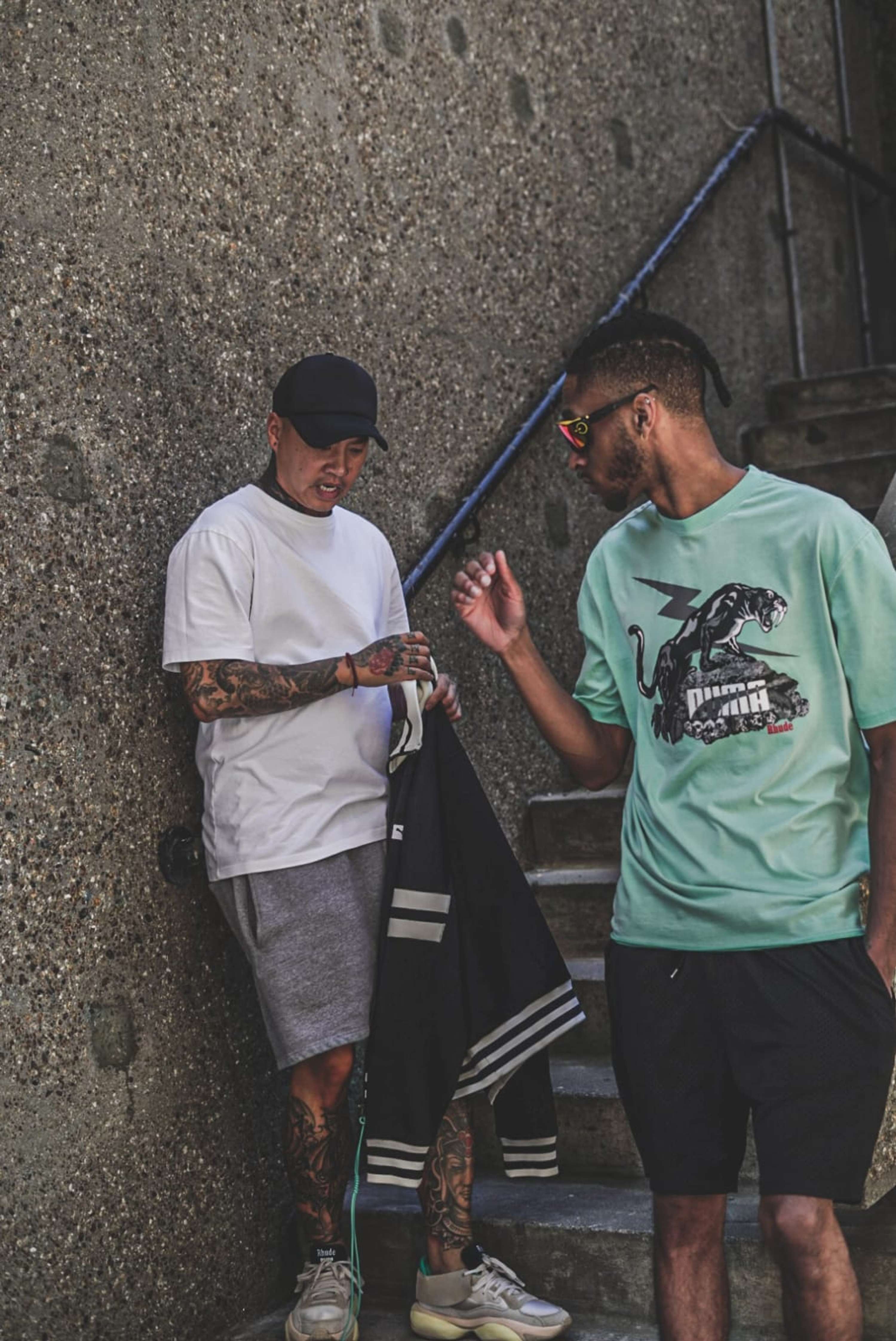 Puma x Rhude Editorial - BTS by Raymond Ukwenya