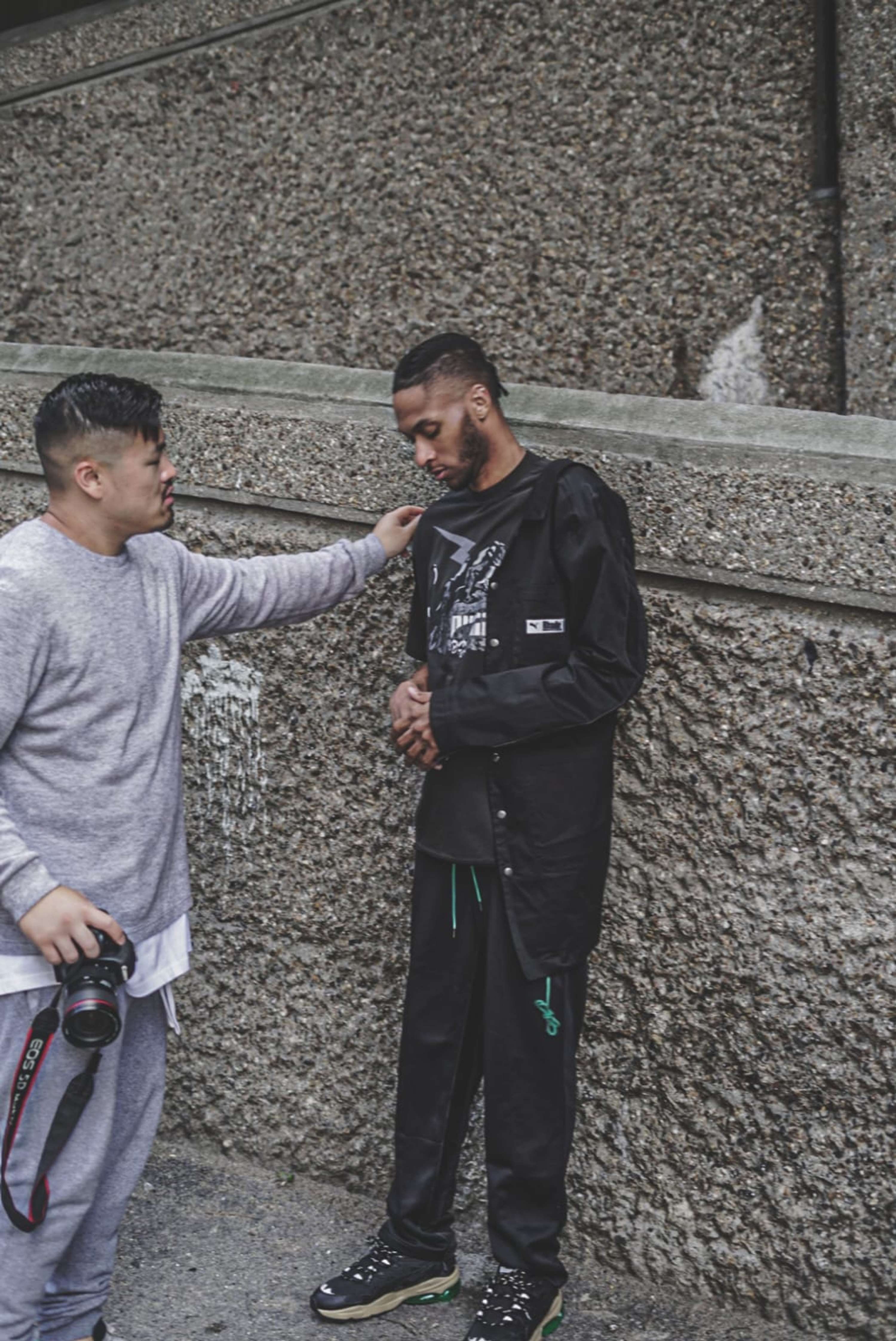 Puma x Rhude Editorial - BTS by Raymond Ukwenya