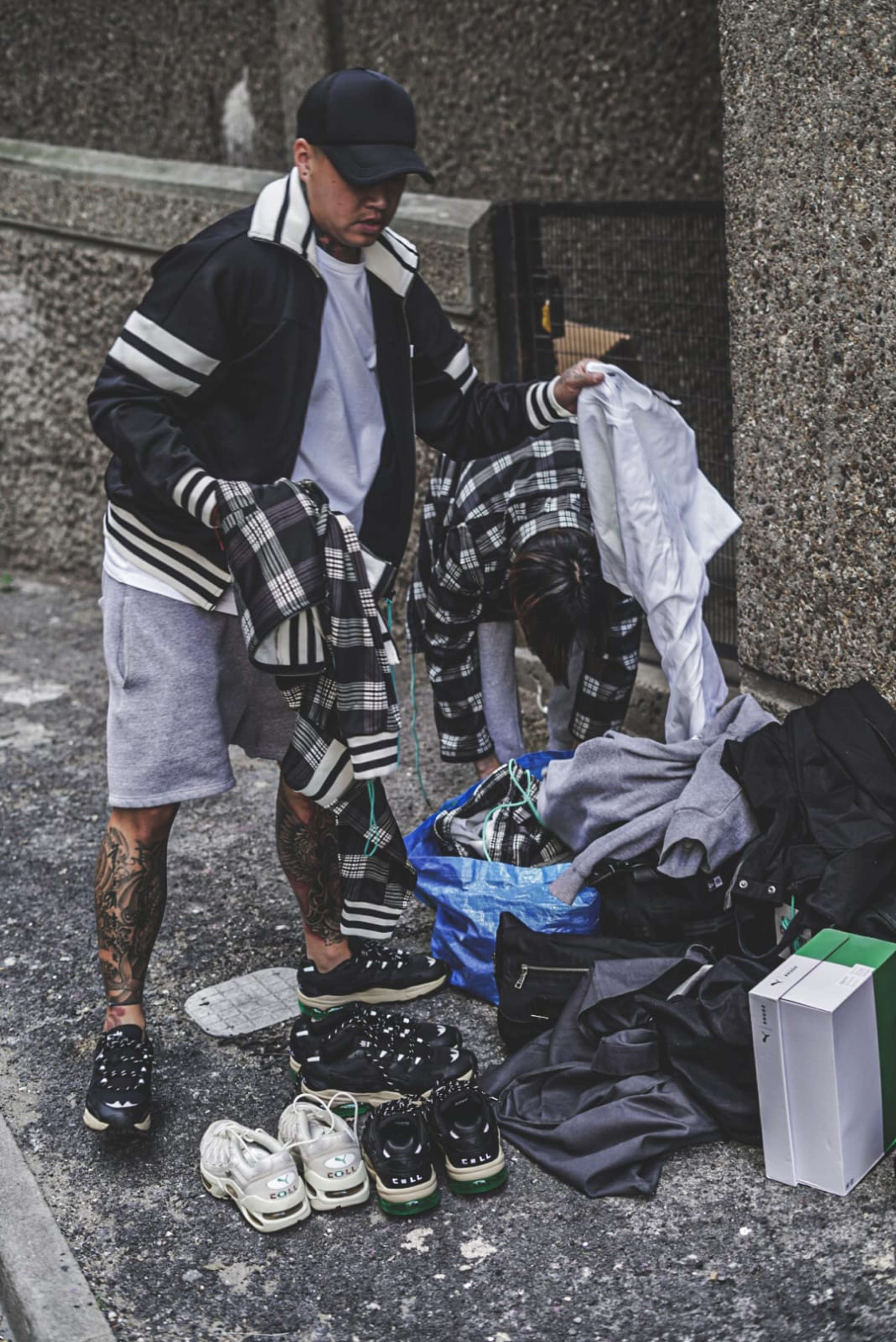 Puma x Rhude Editorial - BTS by Raymond Ukwenya