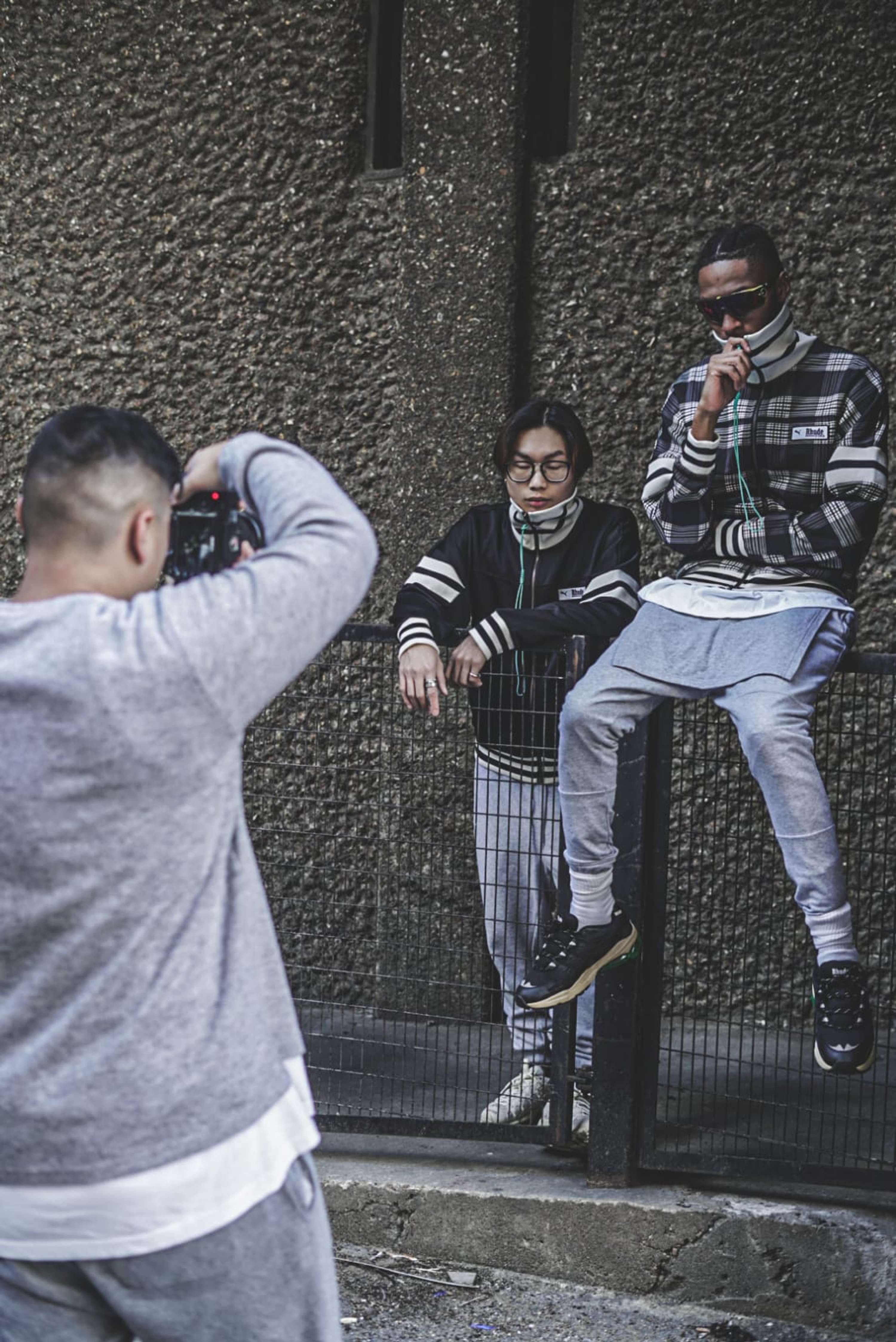 Puma x Rhude Editorial - BTS by Raymond Ukwenya