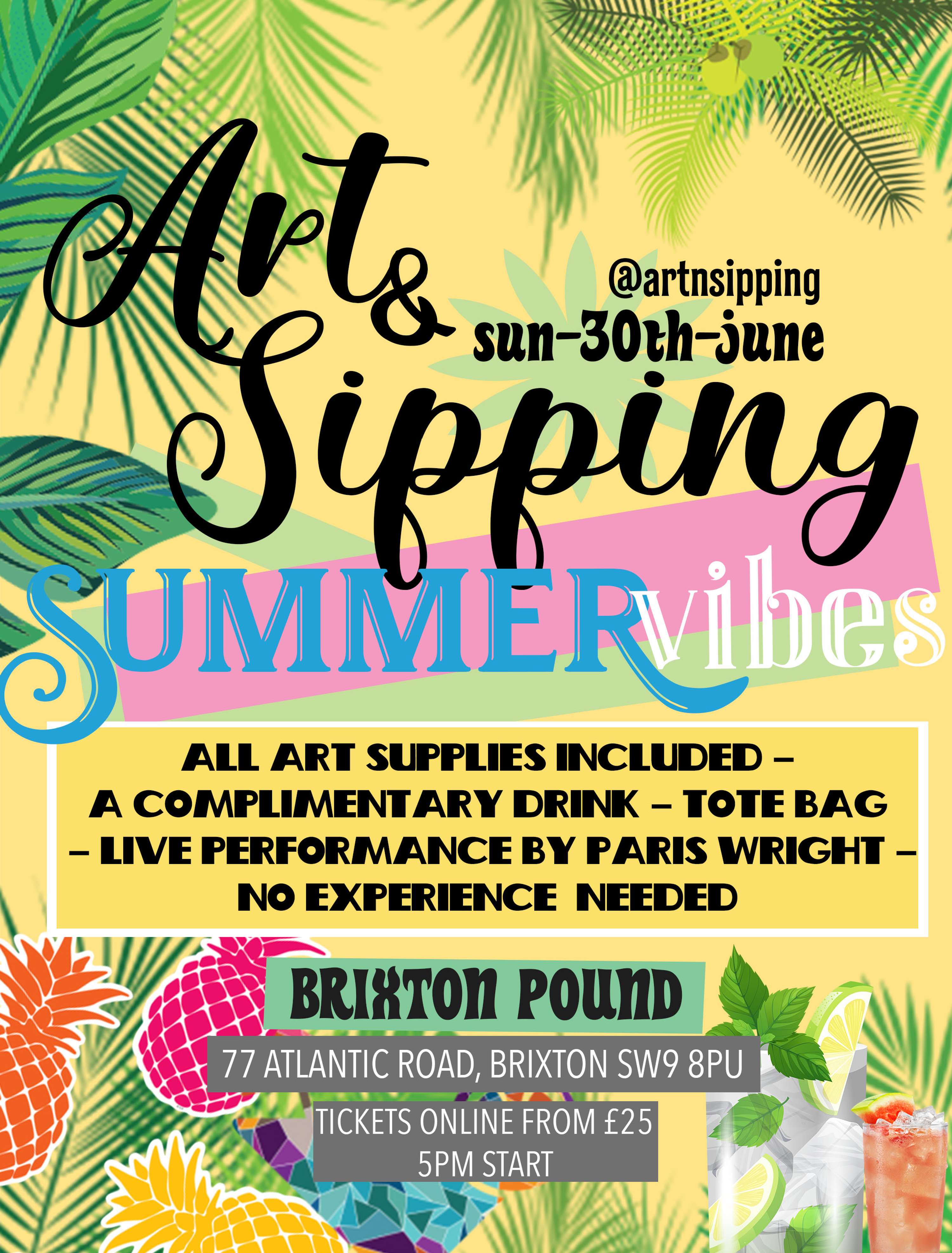 Summer Vibes by Art N Sipping