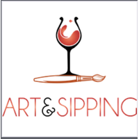 Art N Sipping logo