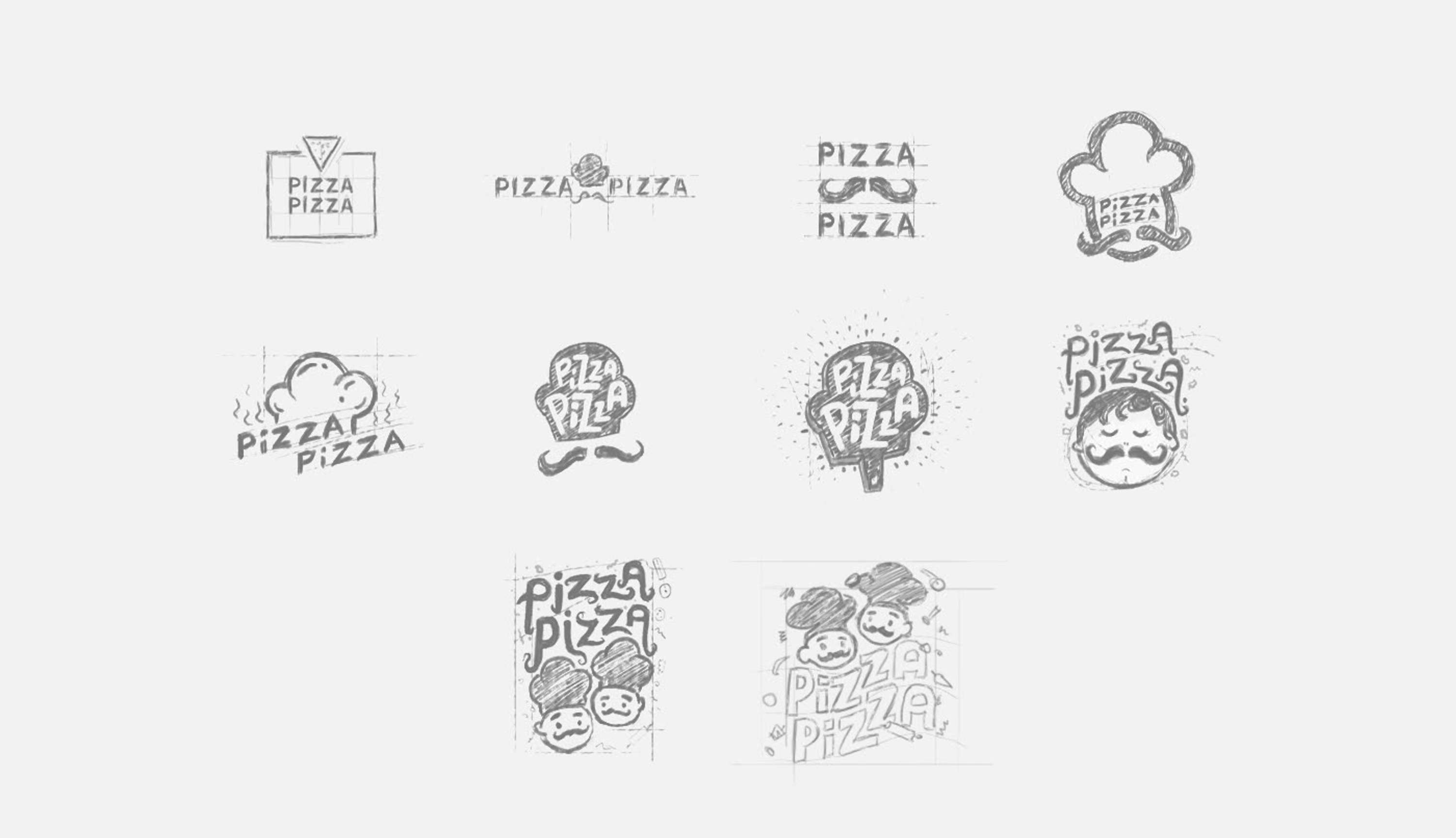 Pizza Pizza - Branding Design by Hakan Ihtiyaroglu