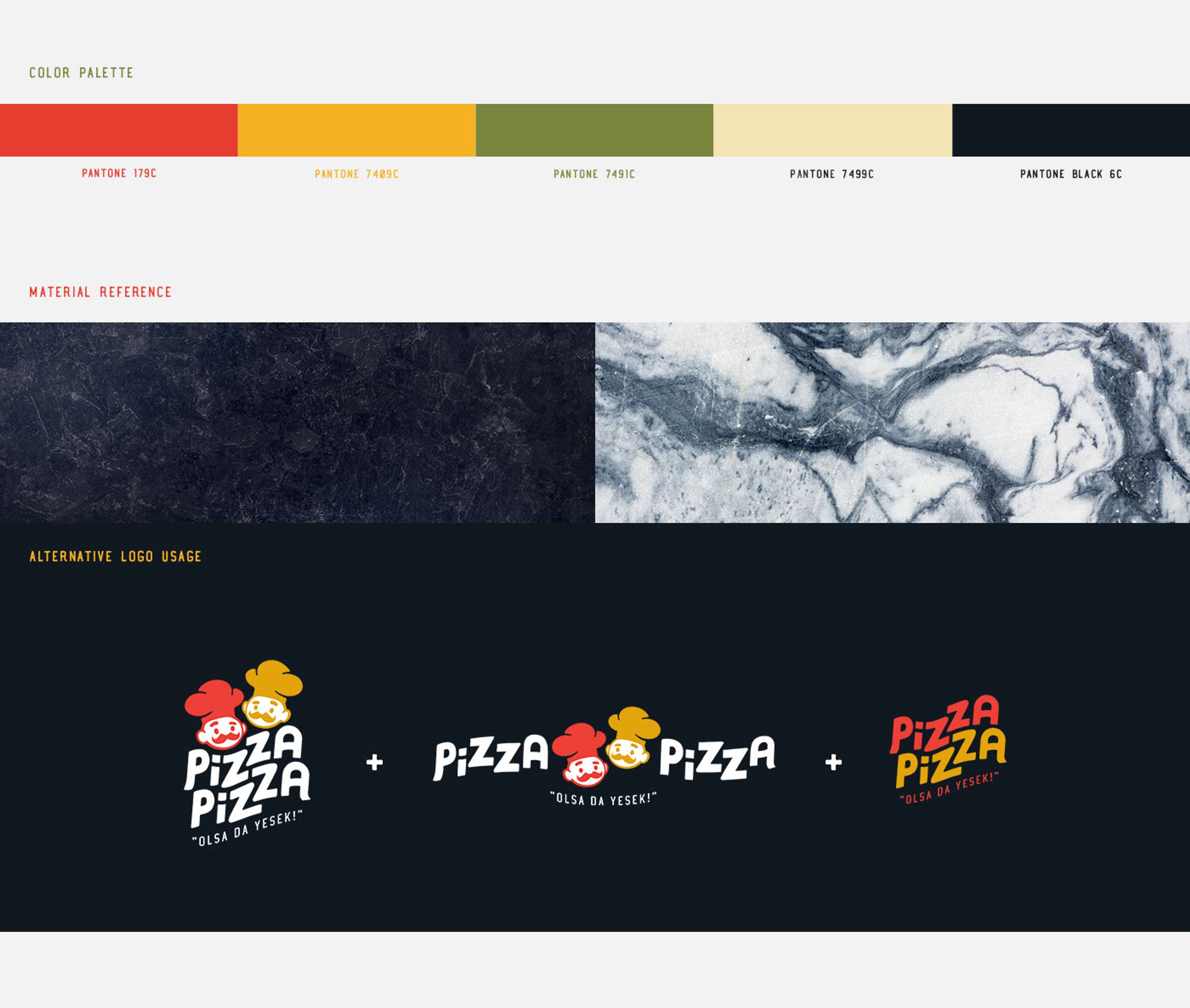 Pizza Pizza - Branding Design by Hakan Ihtiyaroglu