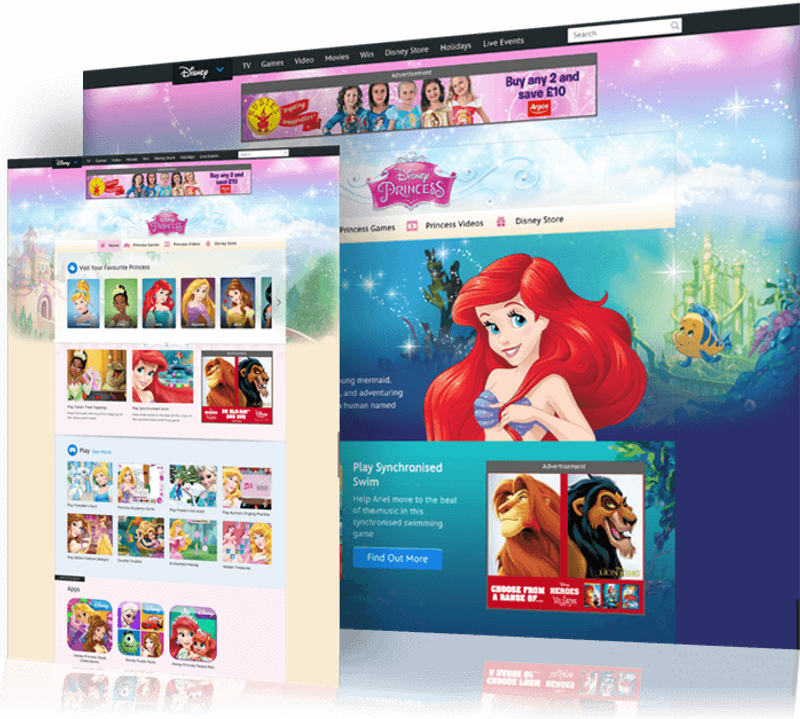 Disney Princess Site Redesign and Platform Migration by Kristyn Coutts
