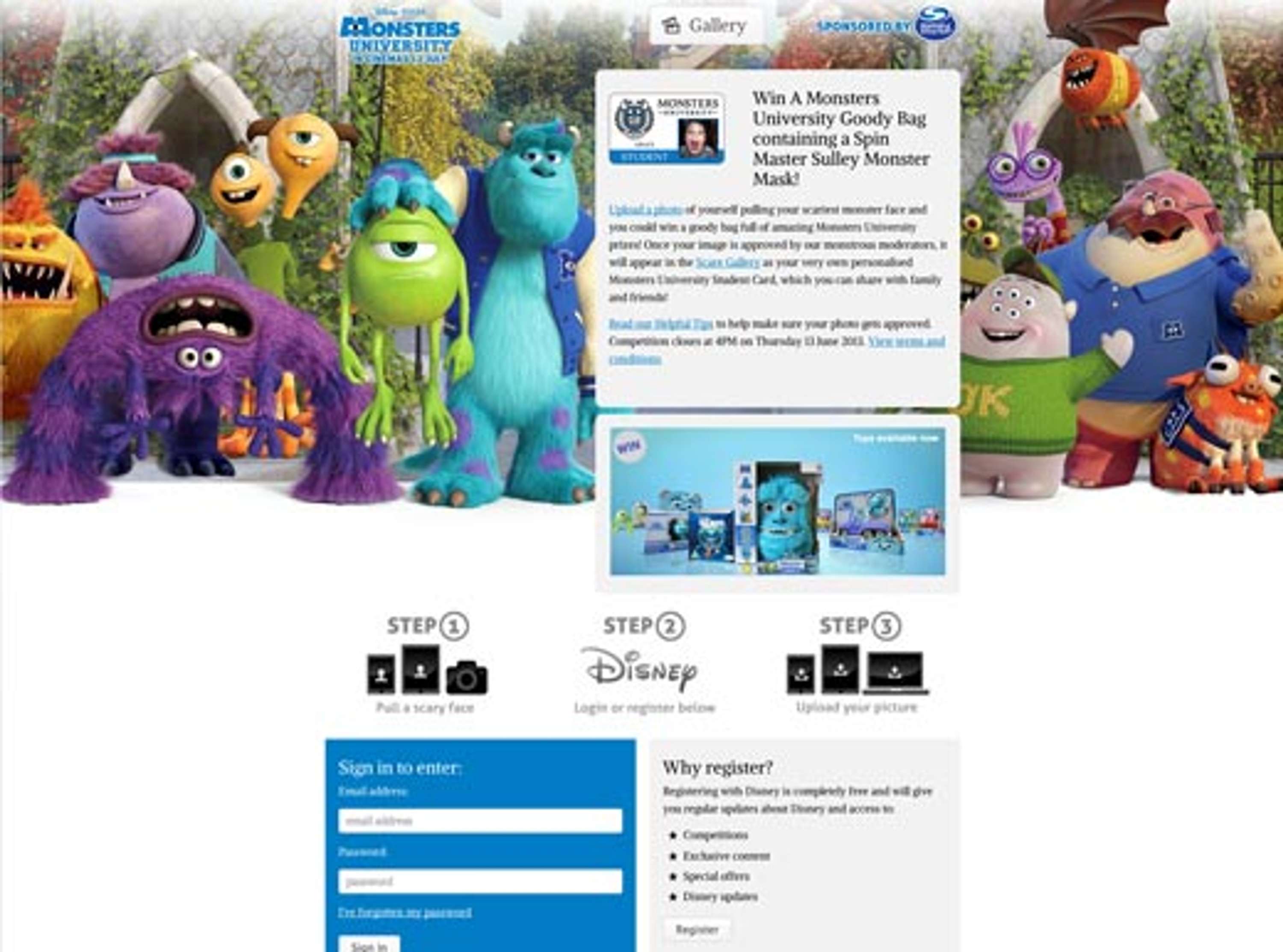 UGC Competition For Monsters University by Kristyn Coutts