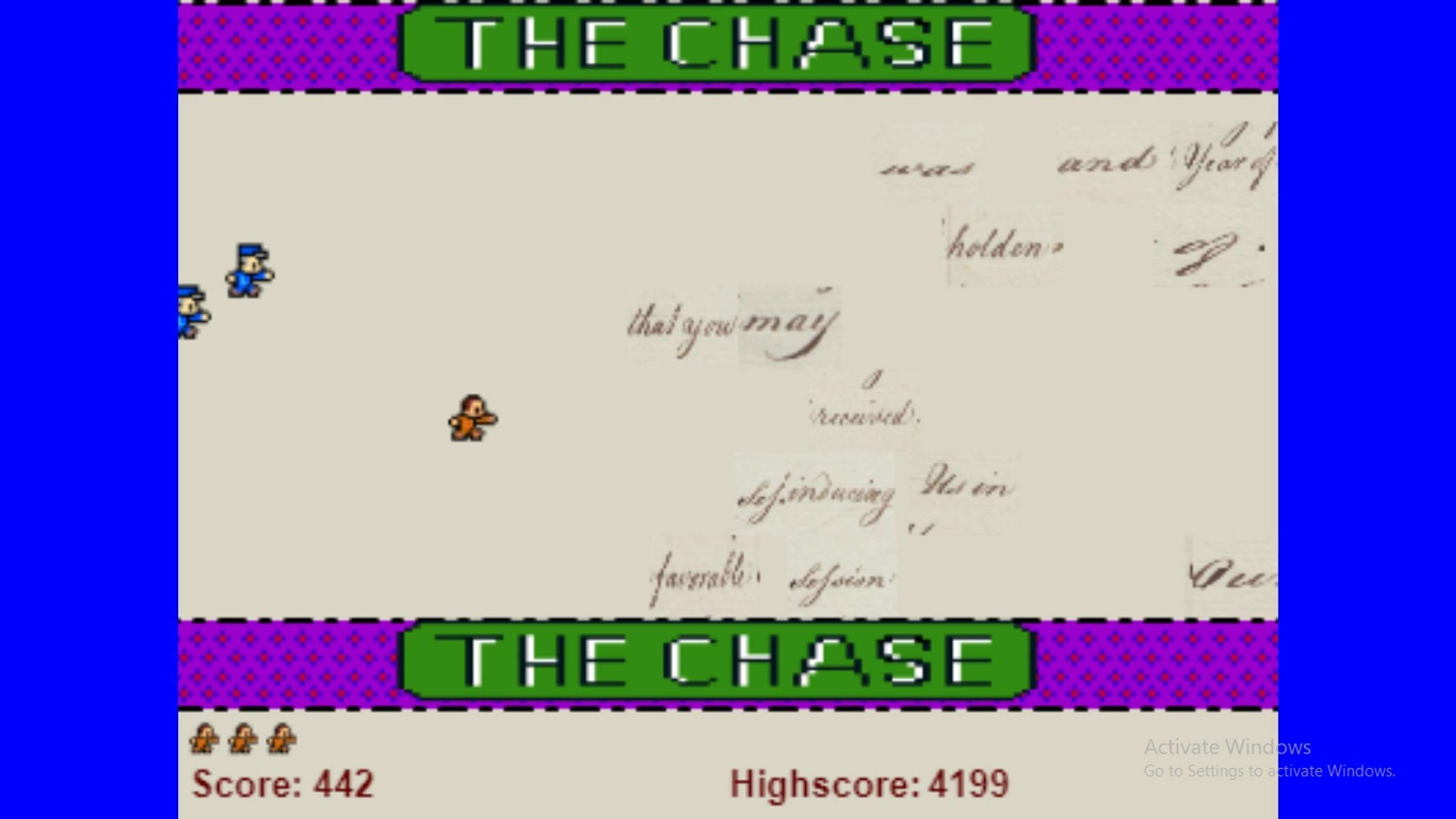 The Chase by Beatrice Opara