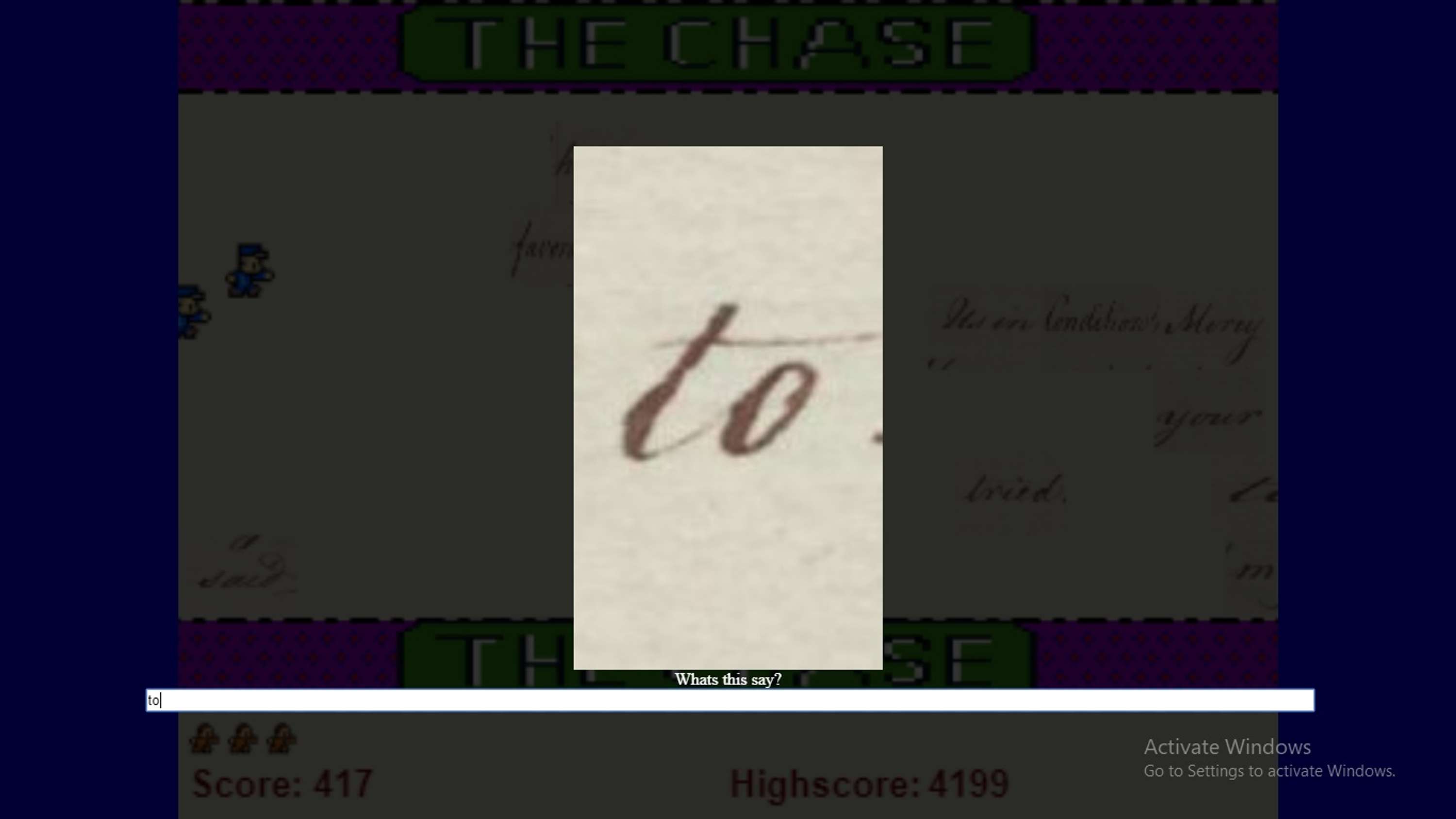 The Chase by Beatrice Opara