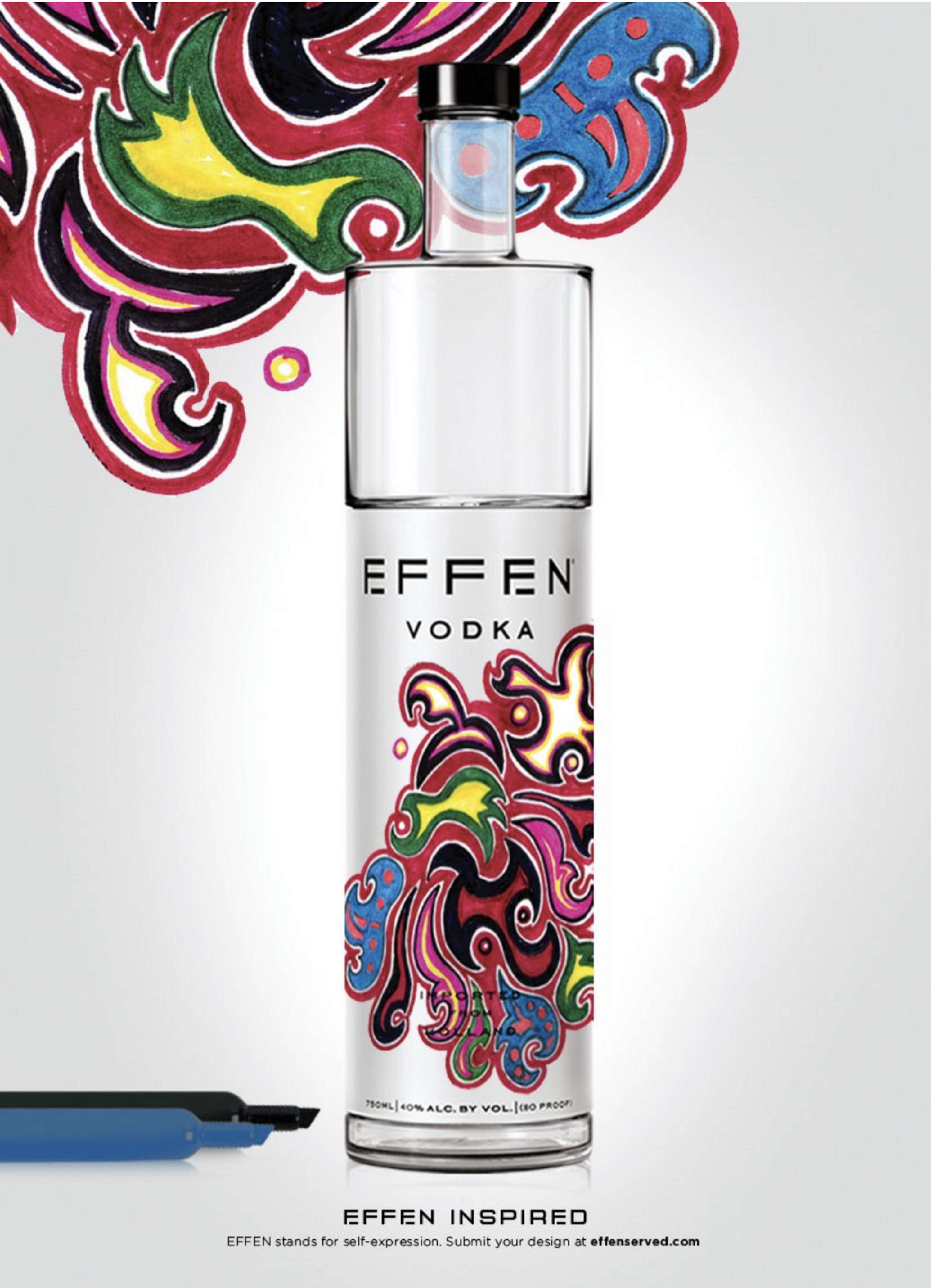 EFFEN Vodka by Chris Newman