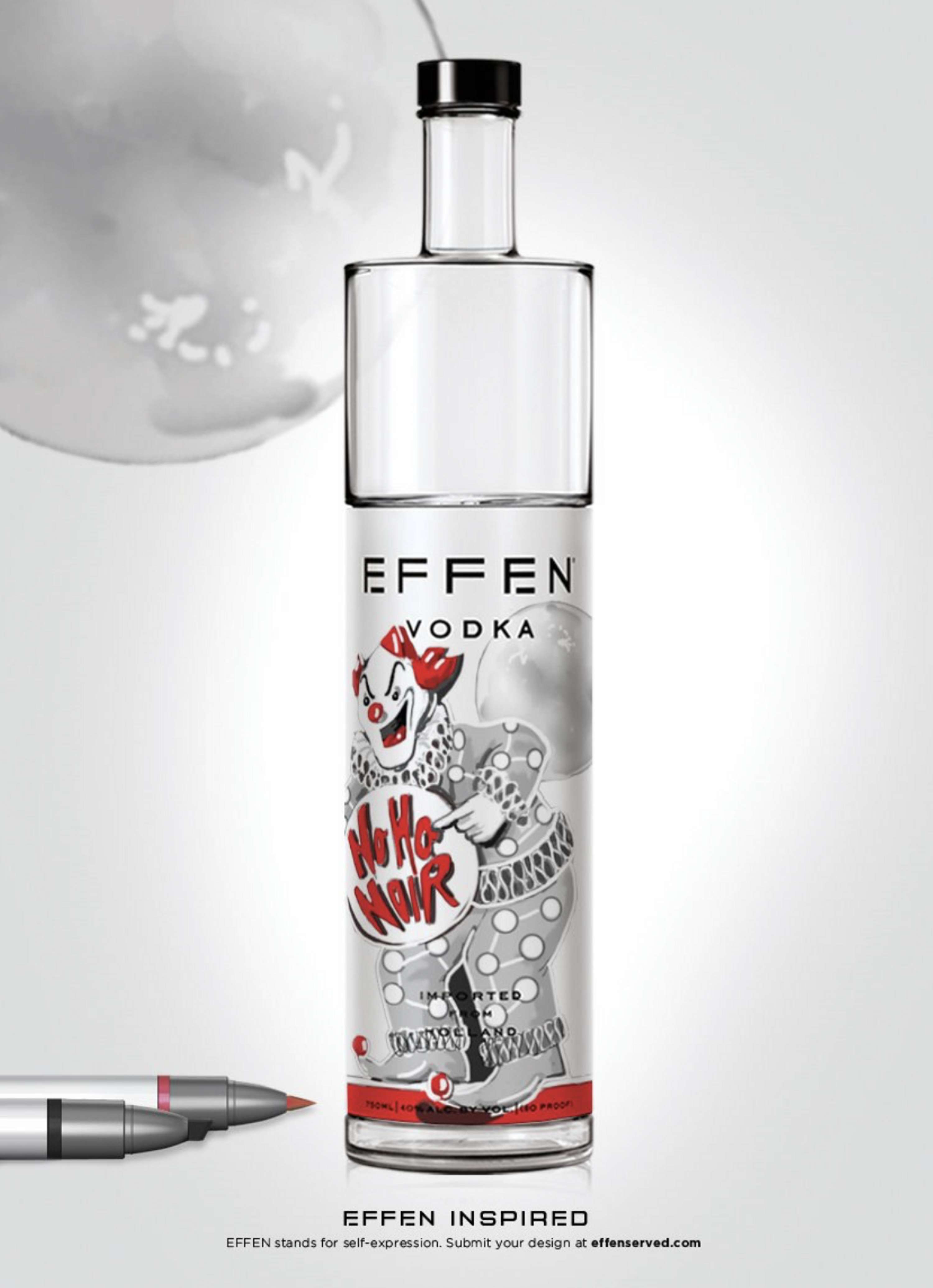 EFFEN Vodka by Chris Newman