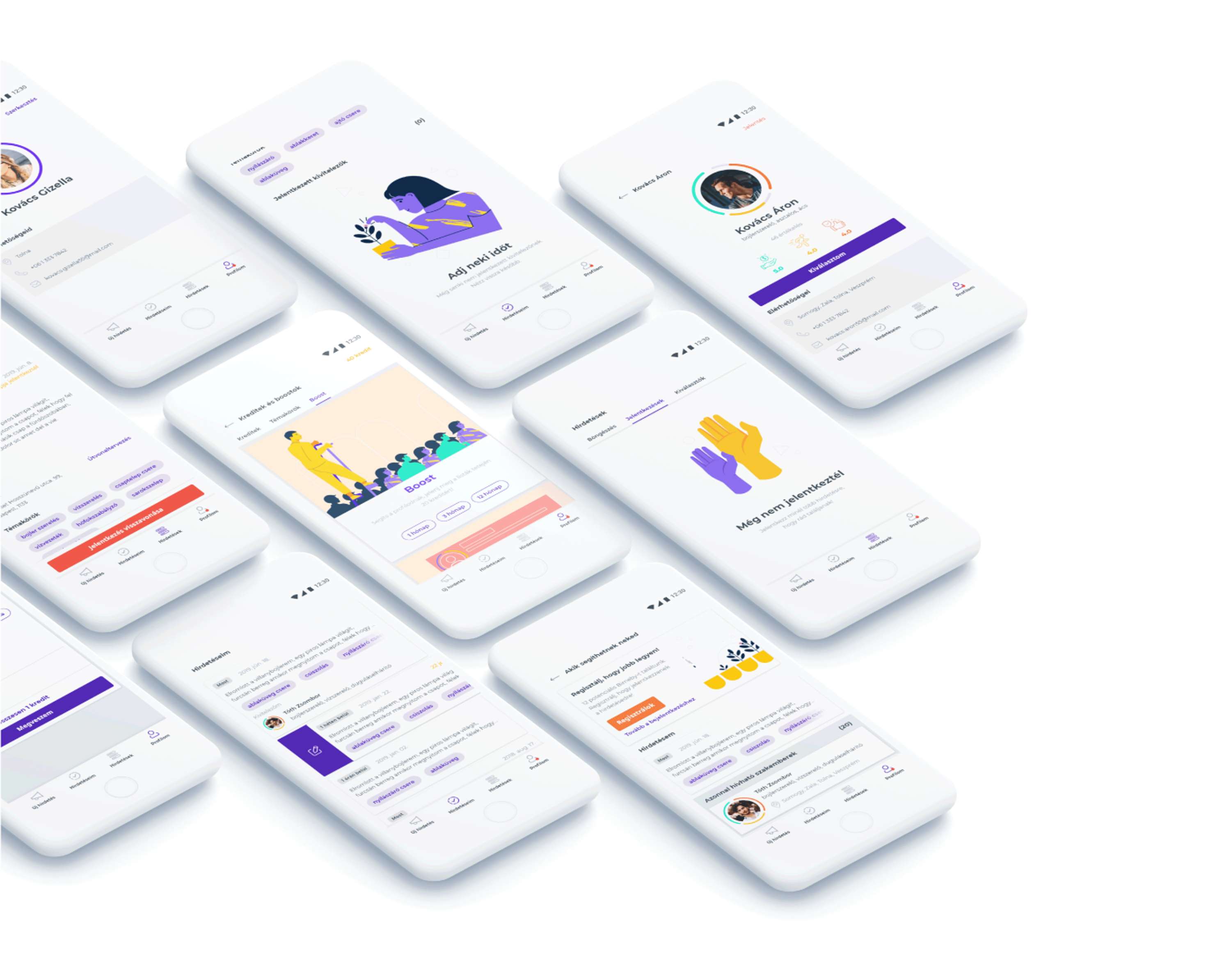 Zeboo application by Csenge Szalkai