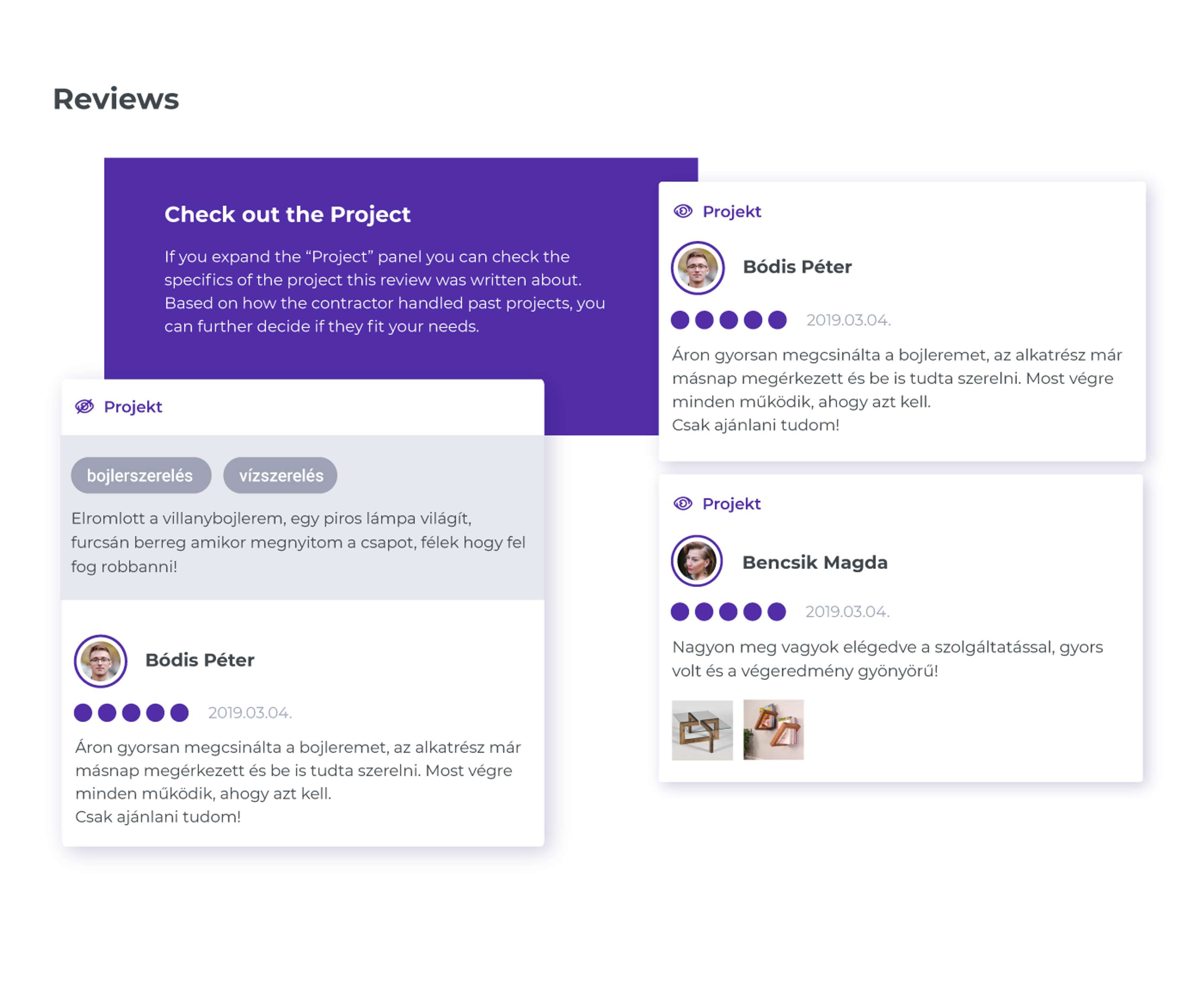 Zeboo application by Csenge Szalkai