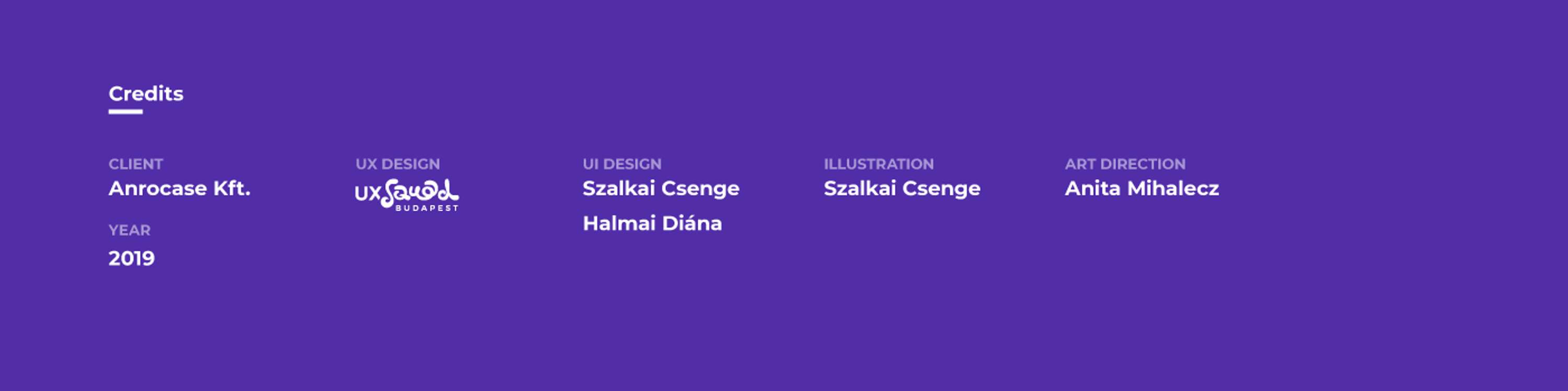Zeboo application by Csenge Szalkai