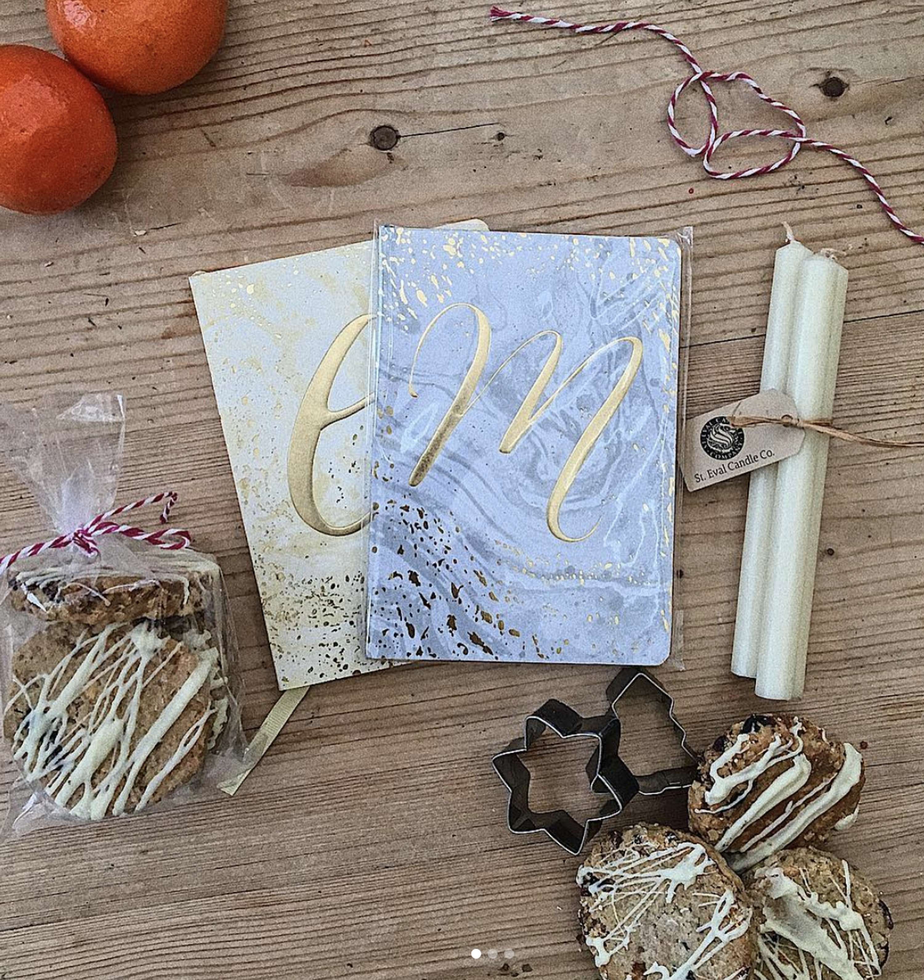 Monogram Notebooks for Monsoon by Sophie Ffion