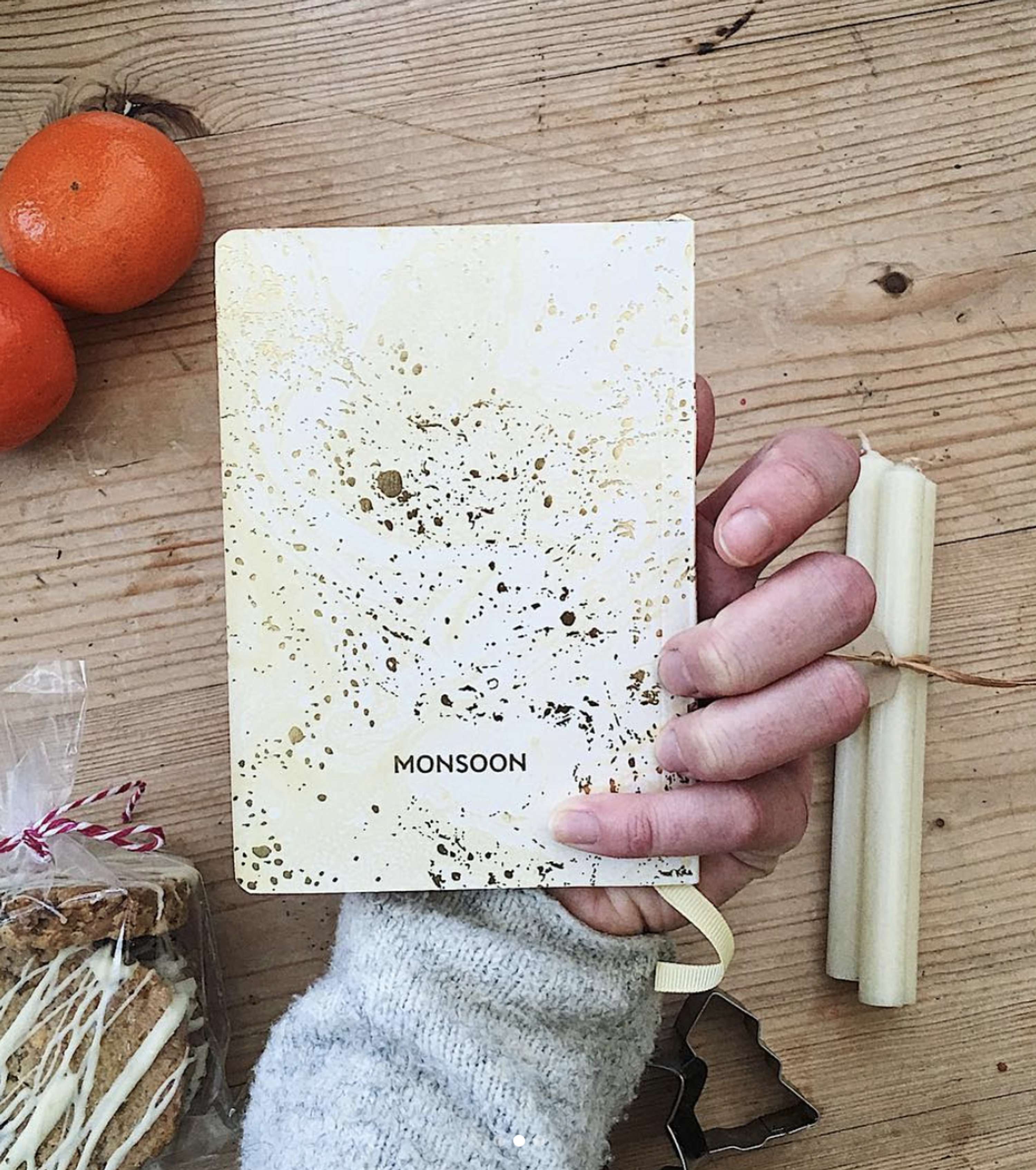 Monogram Notebooks for Monsoon by Sophie Ffion