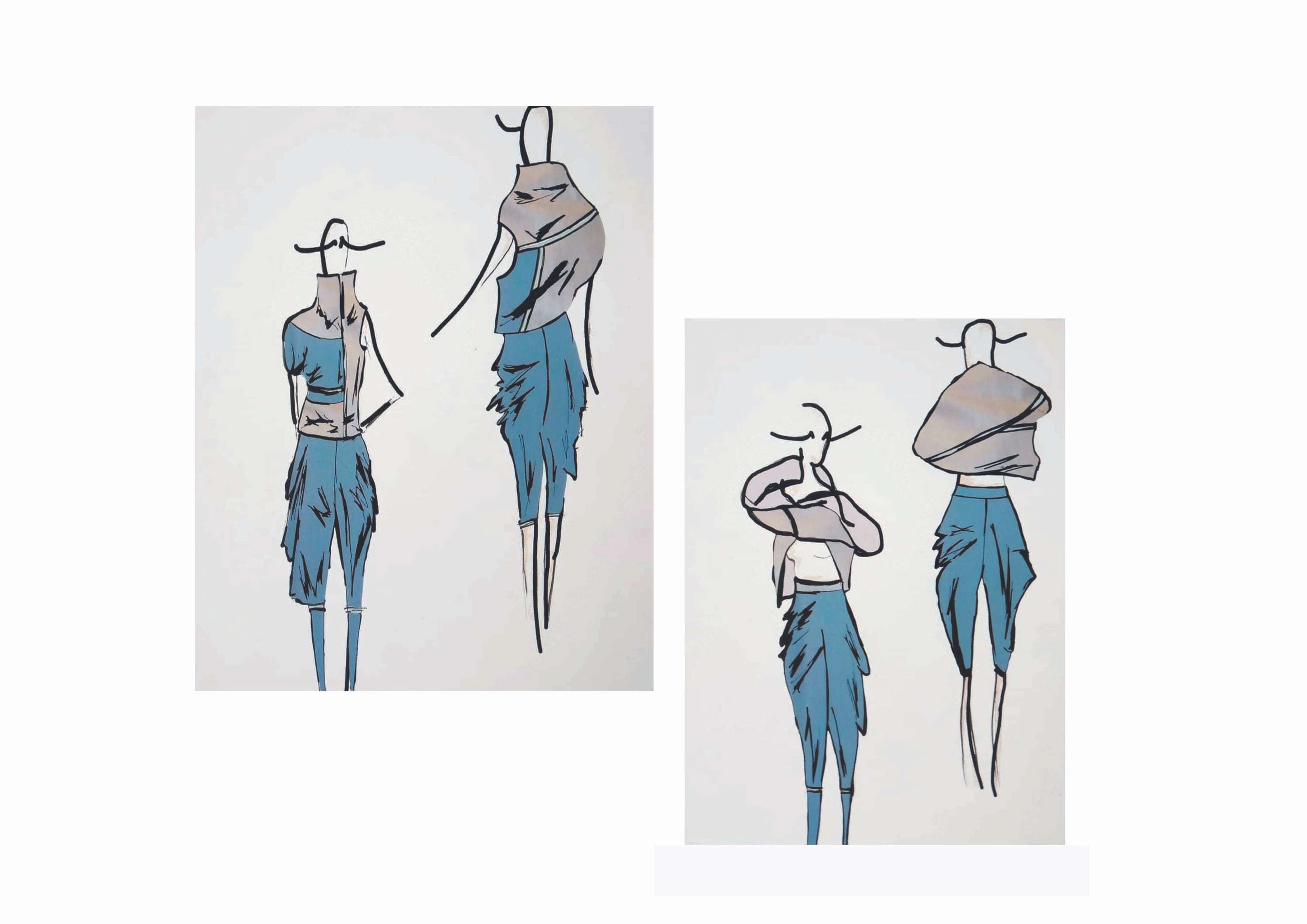 Cut, contour, control project by Maria Elena Florido Suarez