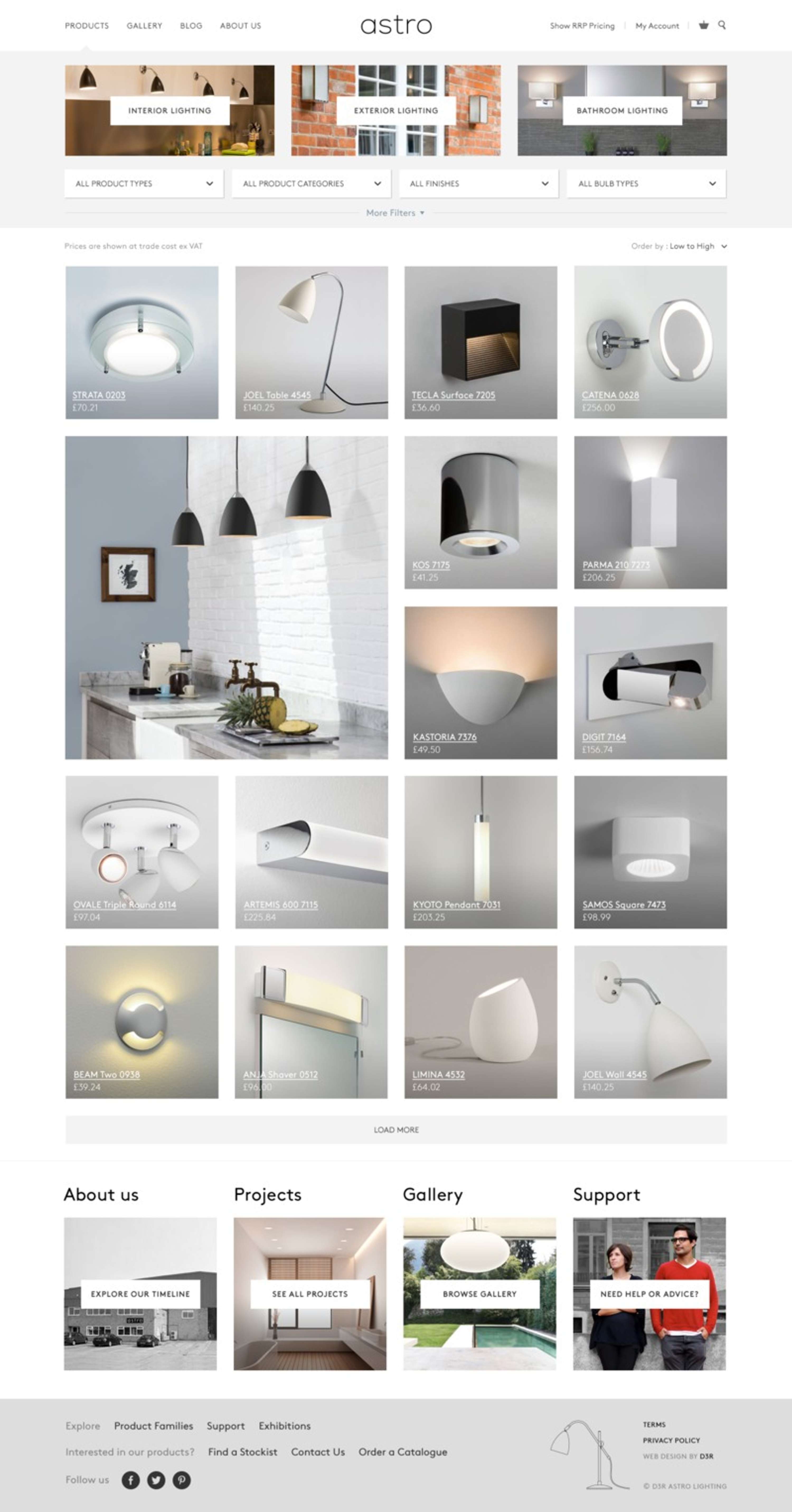 Astro Lighting by Angela Birchall