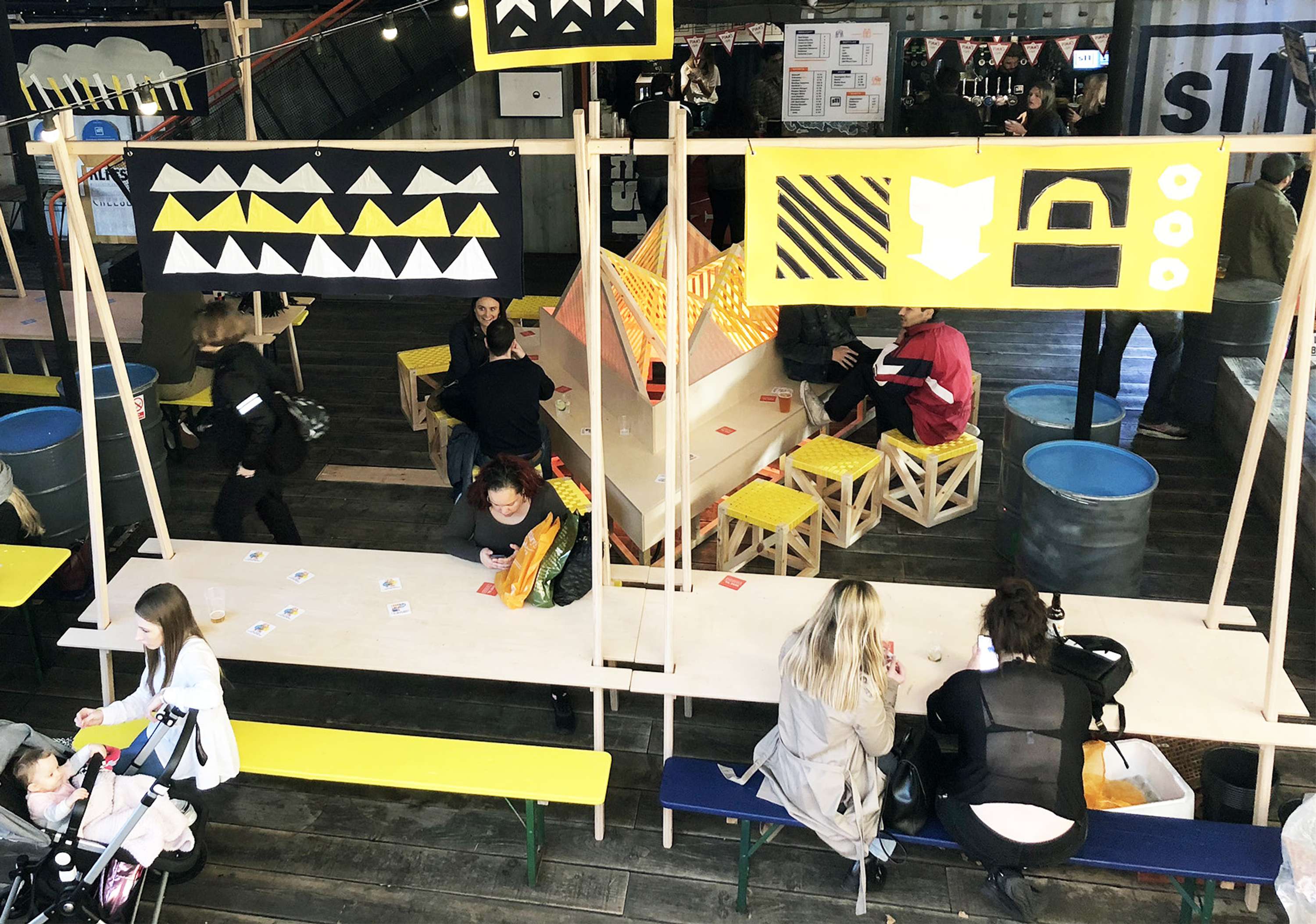 Pop Brixton winter transformation by OPHélia GiSQUET