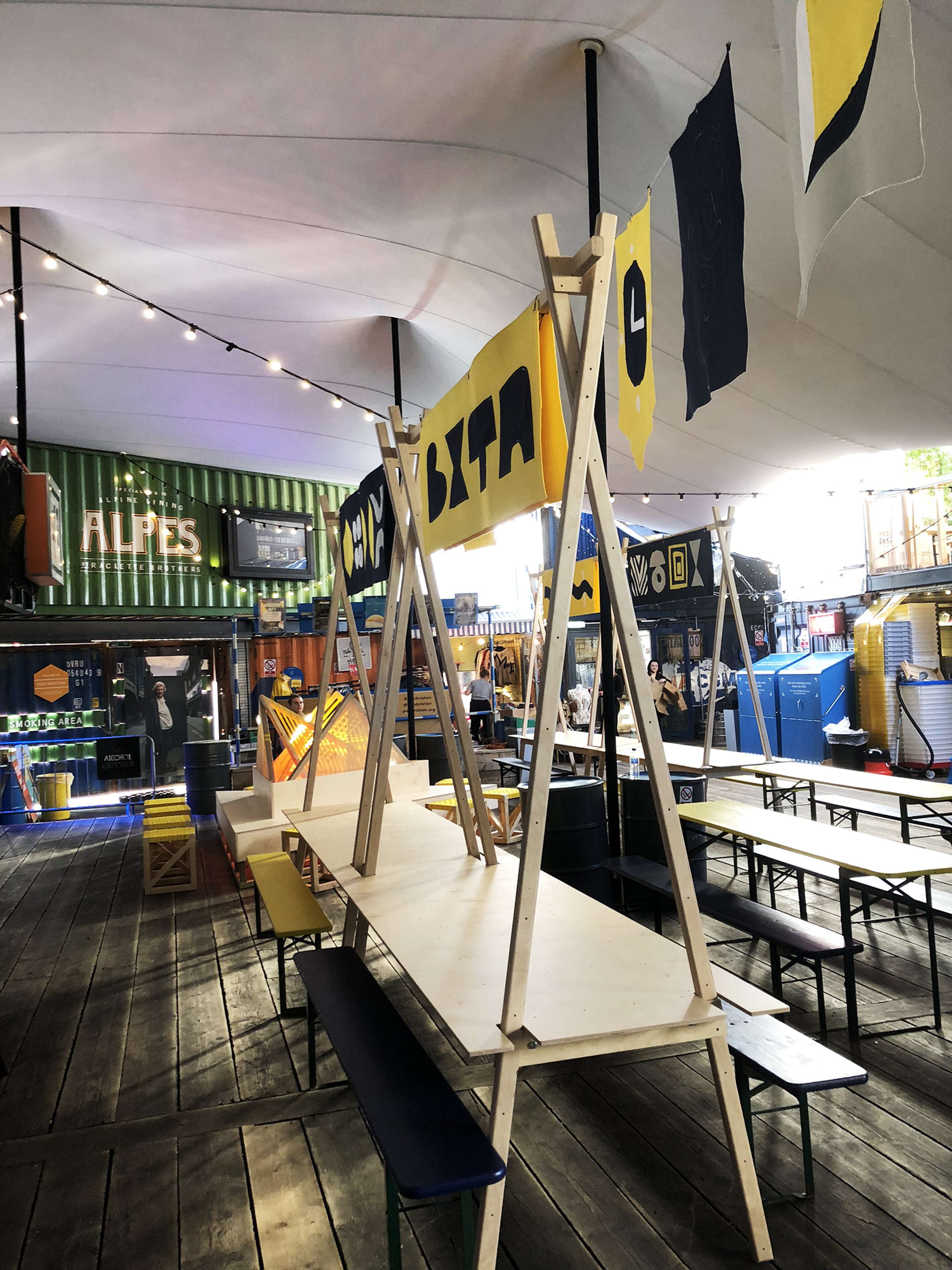 Pop Brixton winter transformation by OPHélia GiSQUET