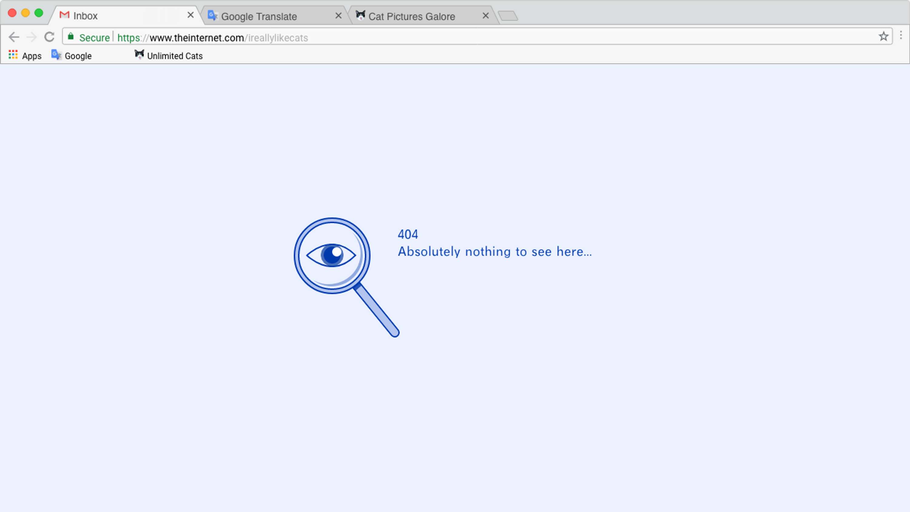 404 Page Design by Susie Purvis