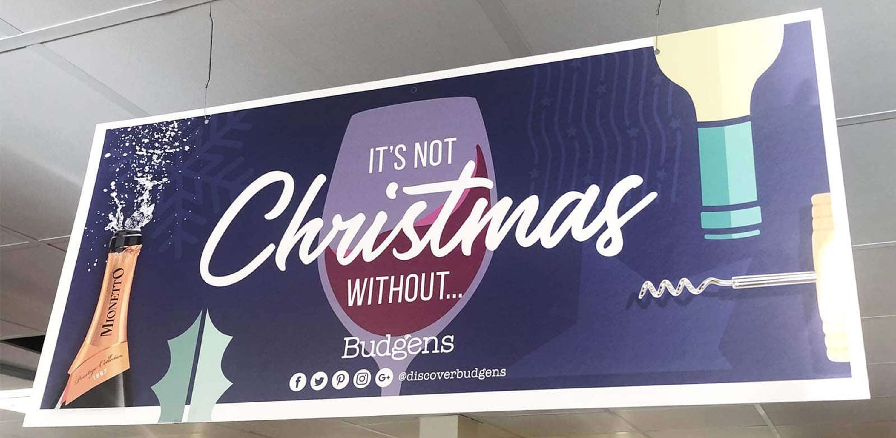 It's Not Christmas Without Budgens by Ellen Covey