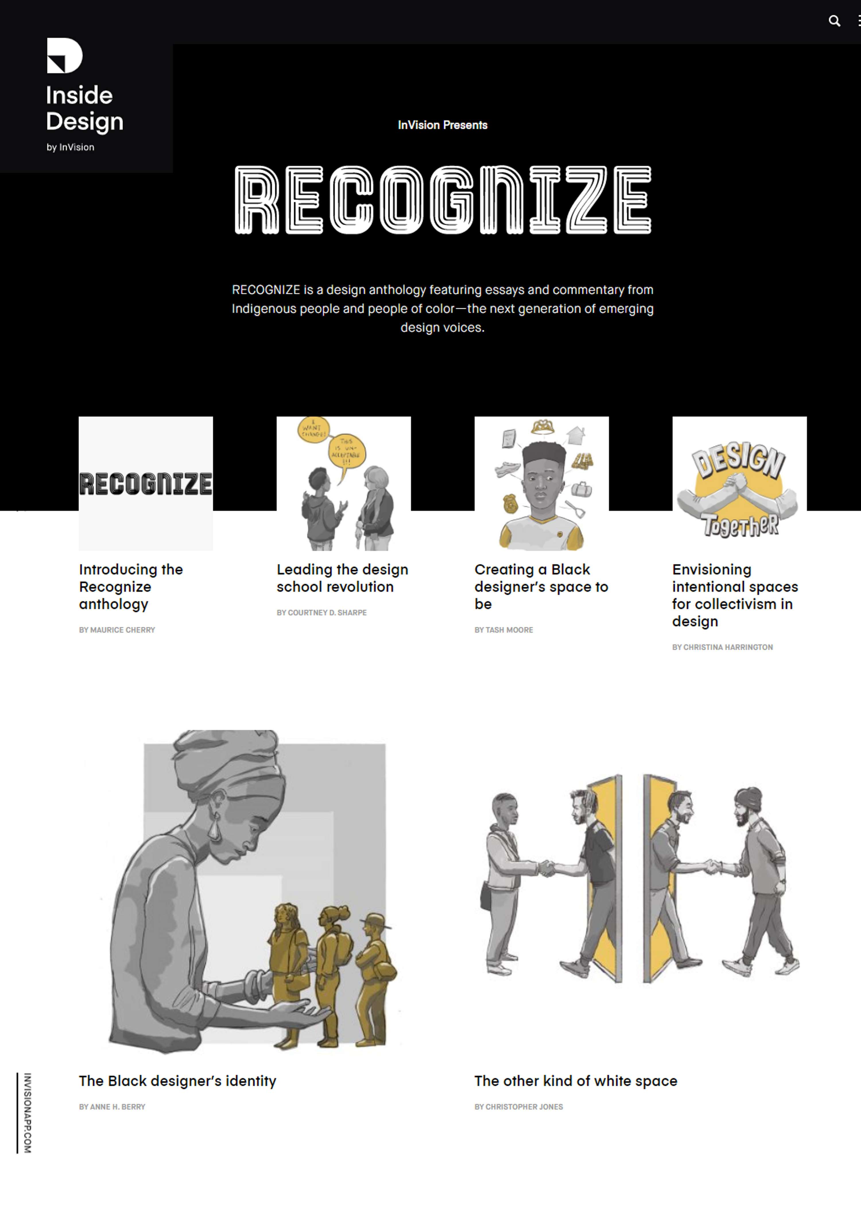 RECOGNIZE by Maurice Cherry