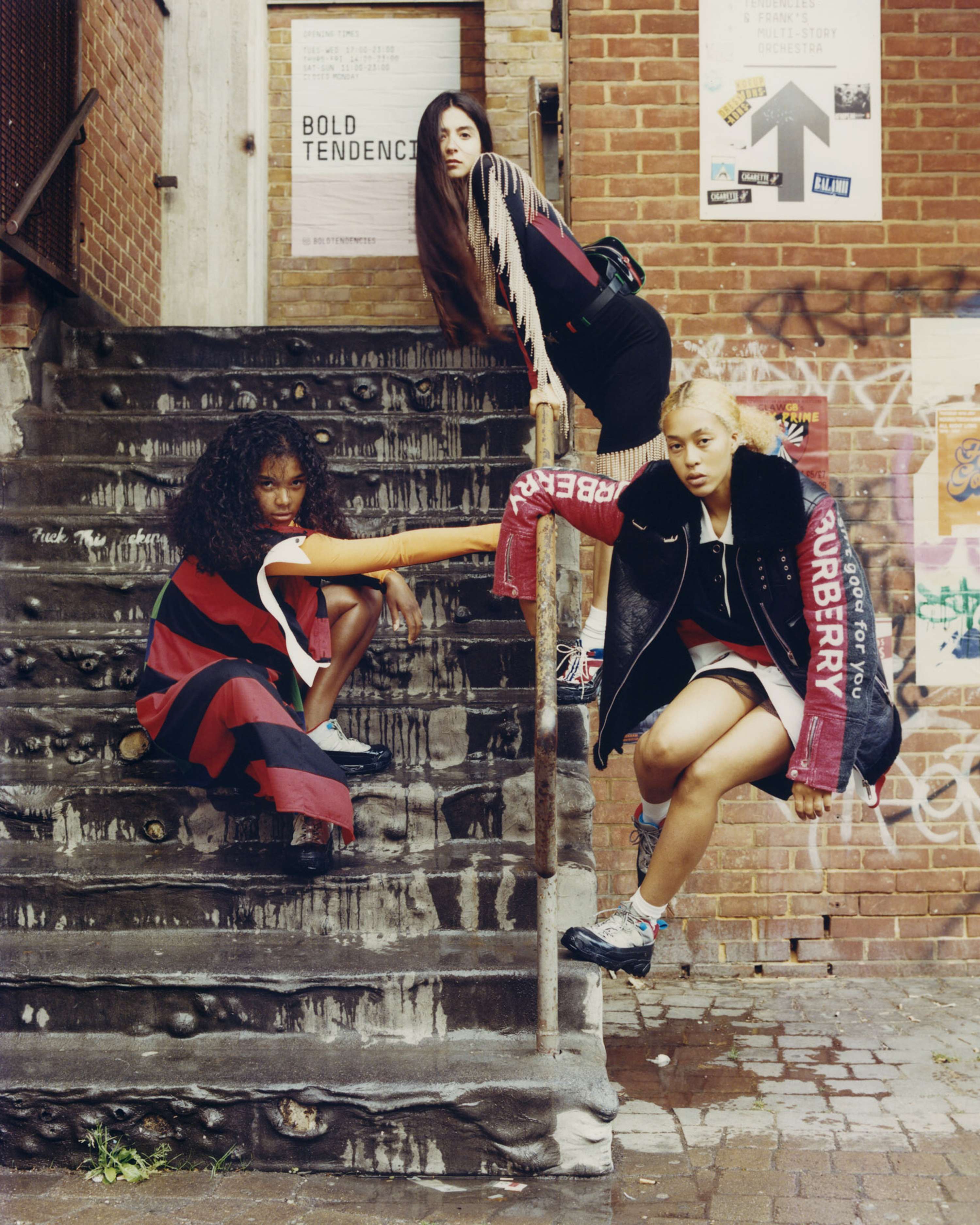 Burberry x Farfetch Campaign by stephanie burrell