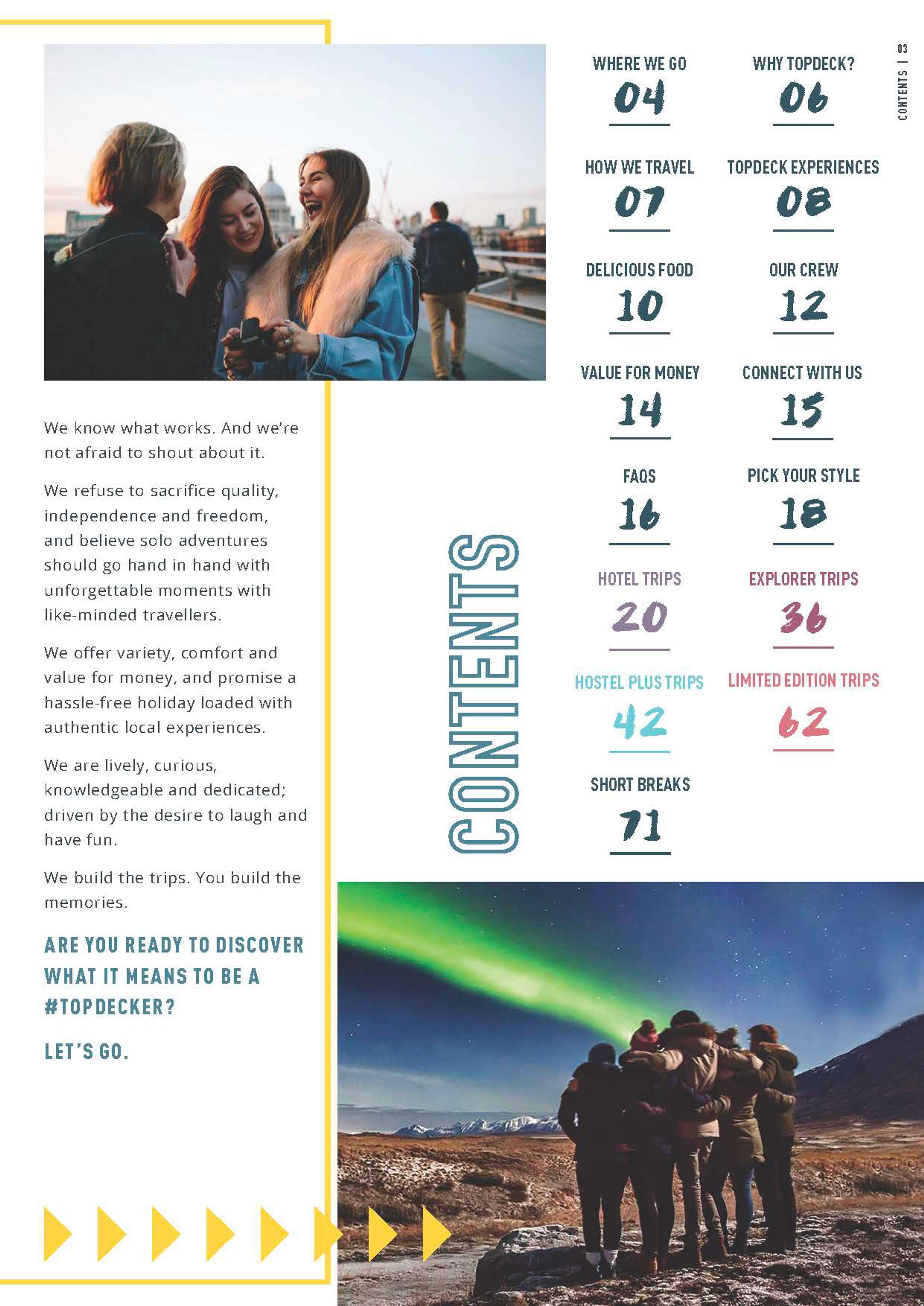Topdeck Europe Winter Brochure by James Neale