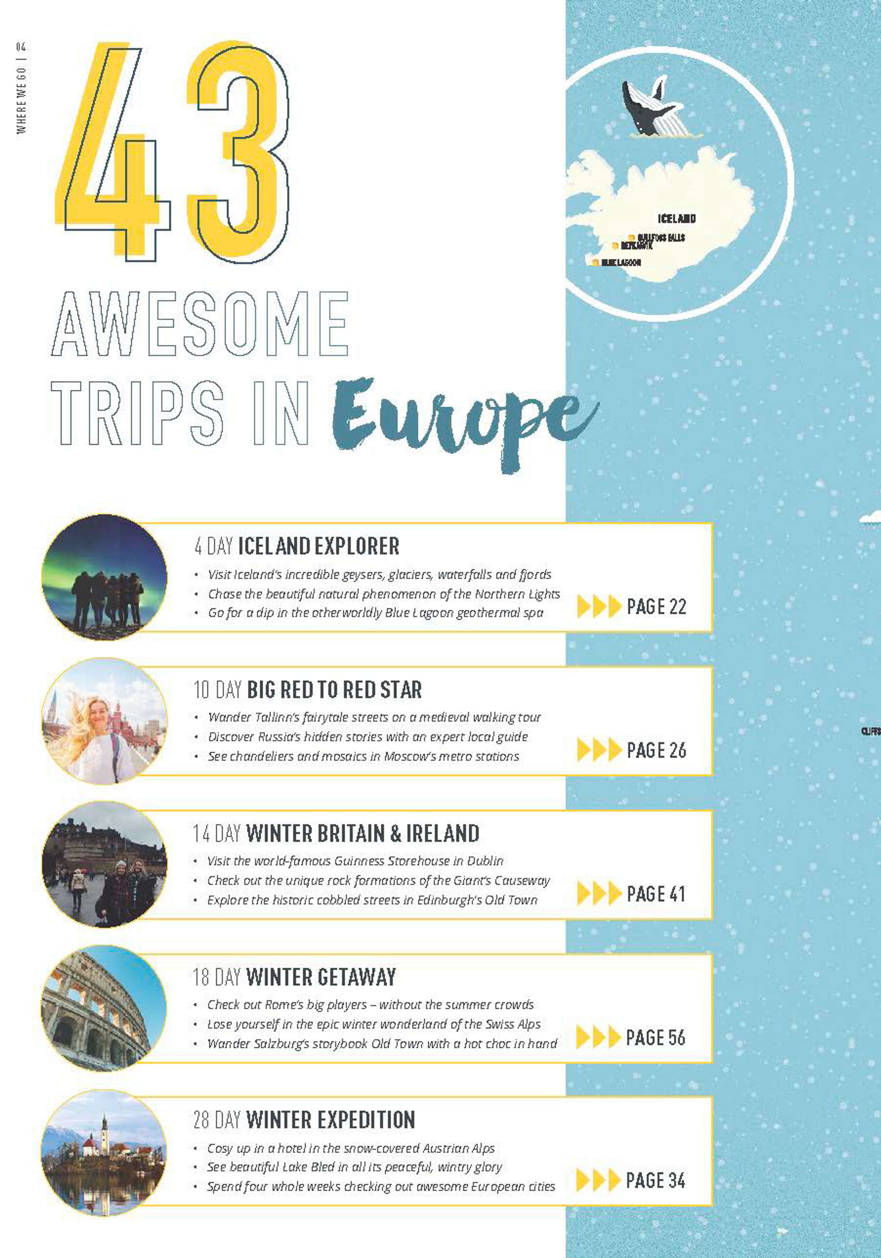 Topdeck Europe Winter Brochure by James Neale