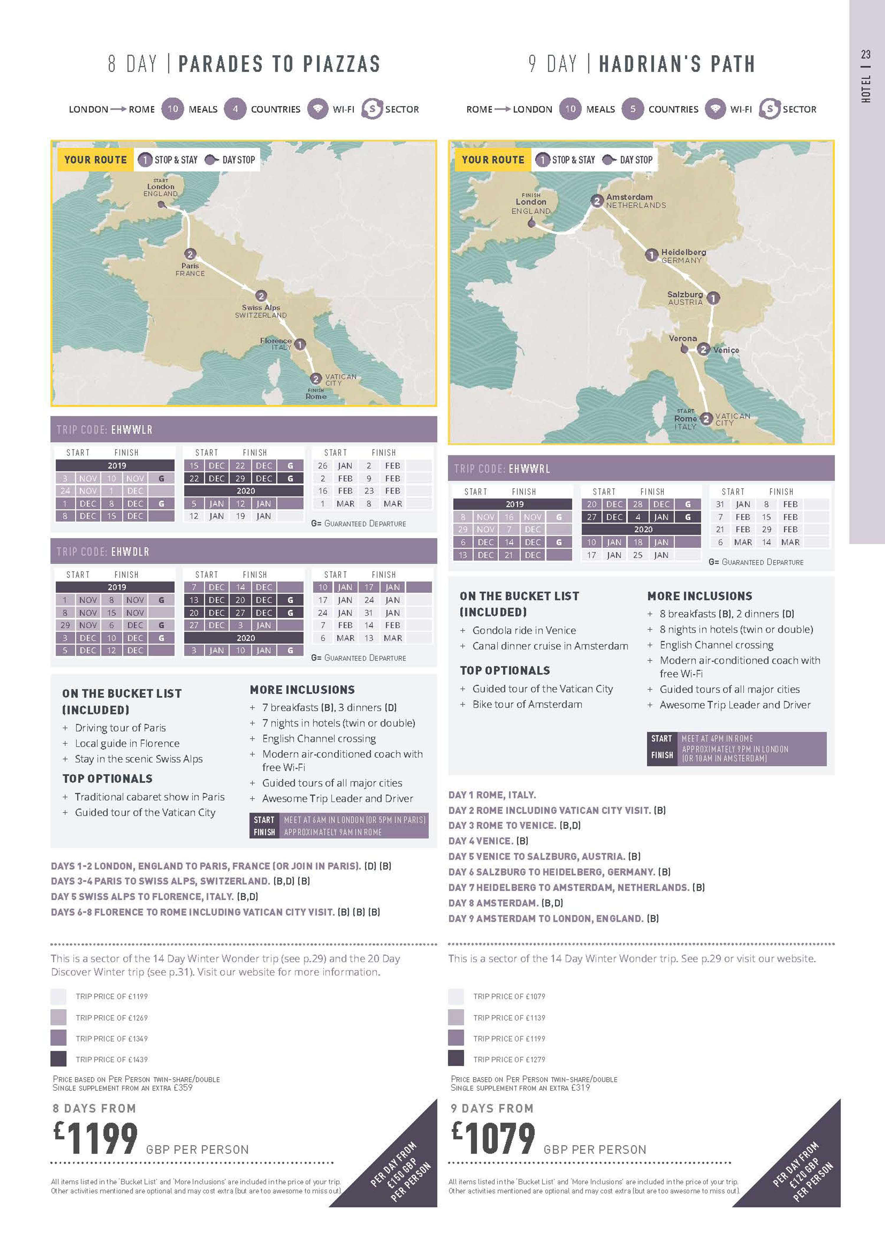 Topdeck Europe Winter Brochure by James Neale