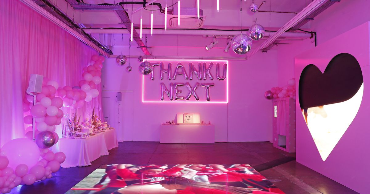 Ariana Grande Thank U Next Fragrance Uk Launch Experiential The Dots Ariana Grande Thank U Next Fragrance Uk Launch Experiential The Dots