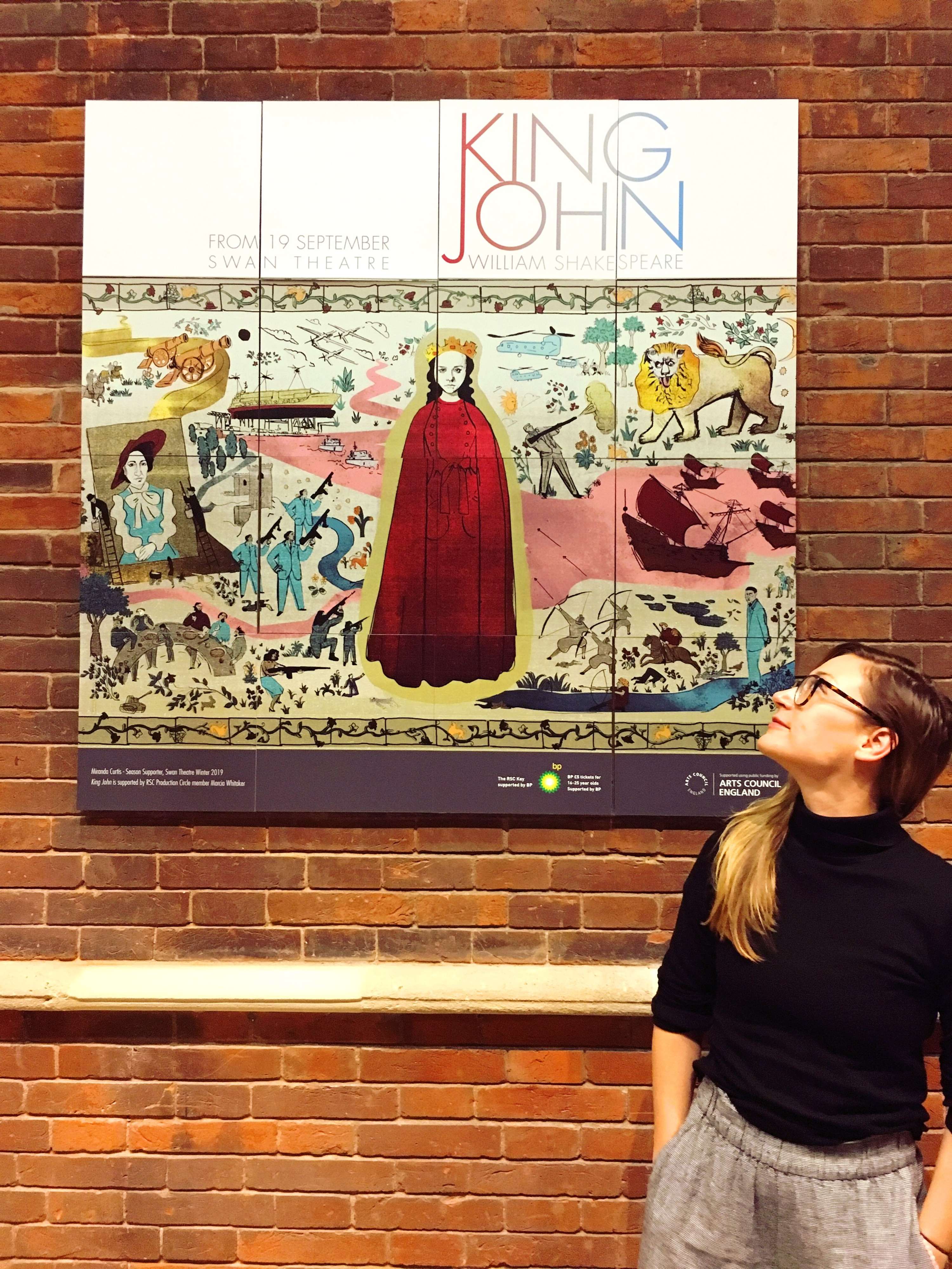 King John Tapestry by Ellie Foreman-Peck