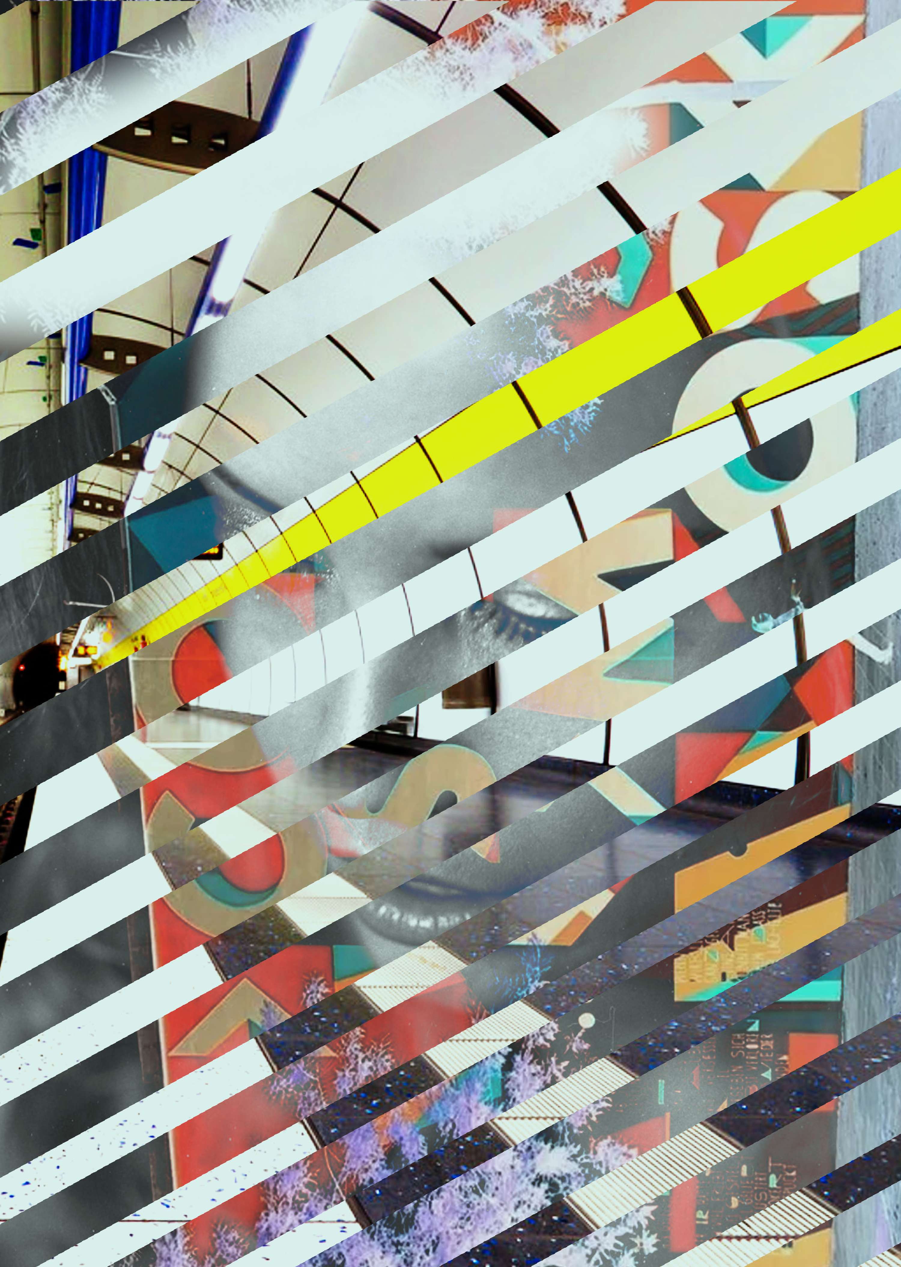 Mixed Media Editorial Illustrations by Michal Pollard
