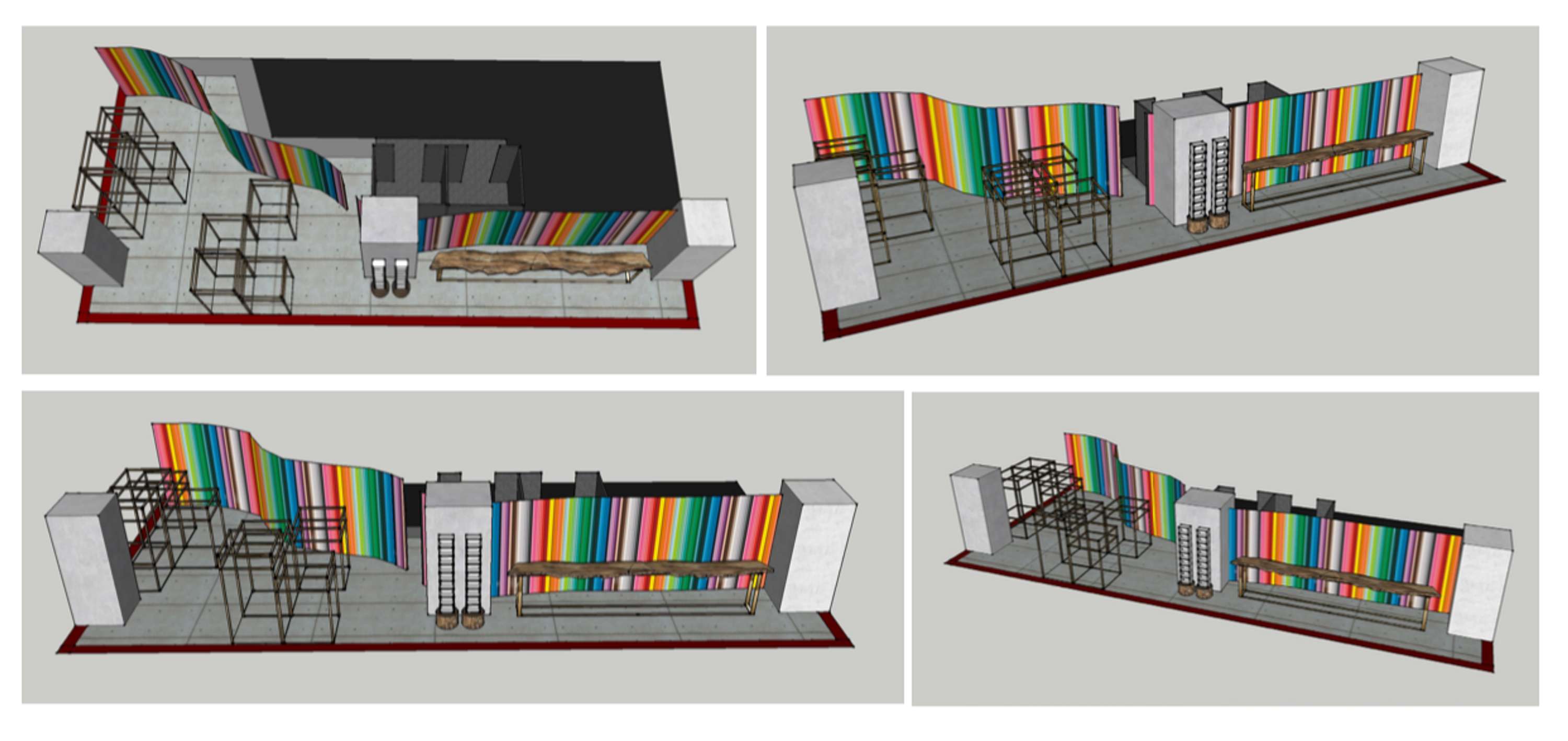 J.W.Anderson x Selfridges Installation by Sander Gee