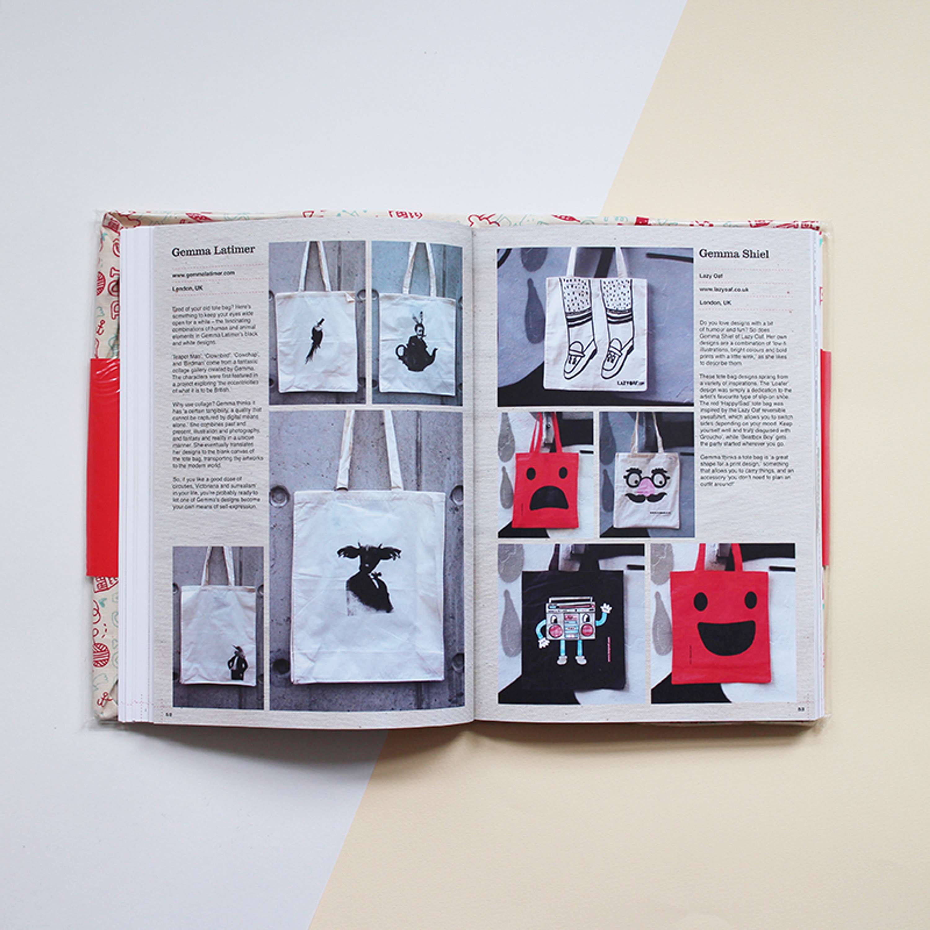 Graphic Design Tote Bag Book Written by Designed by Jitesh Patel by Jitesh Patel