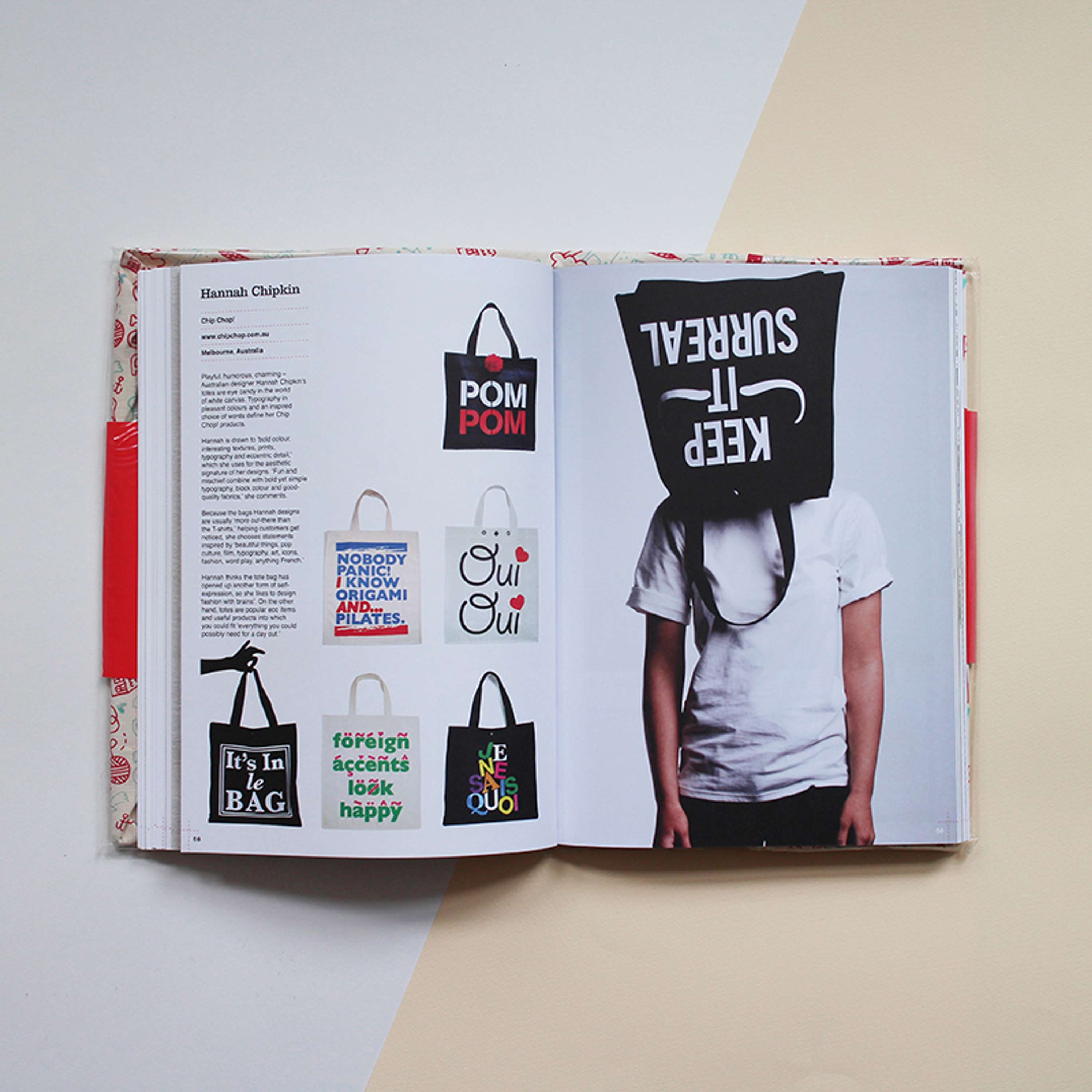 Graphic Design Tote Bag Book Written by Designed by Jitesh Patel by Jitesh Patel