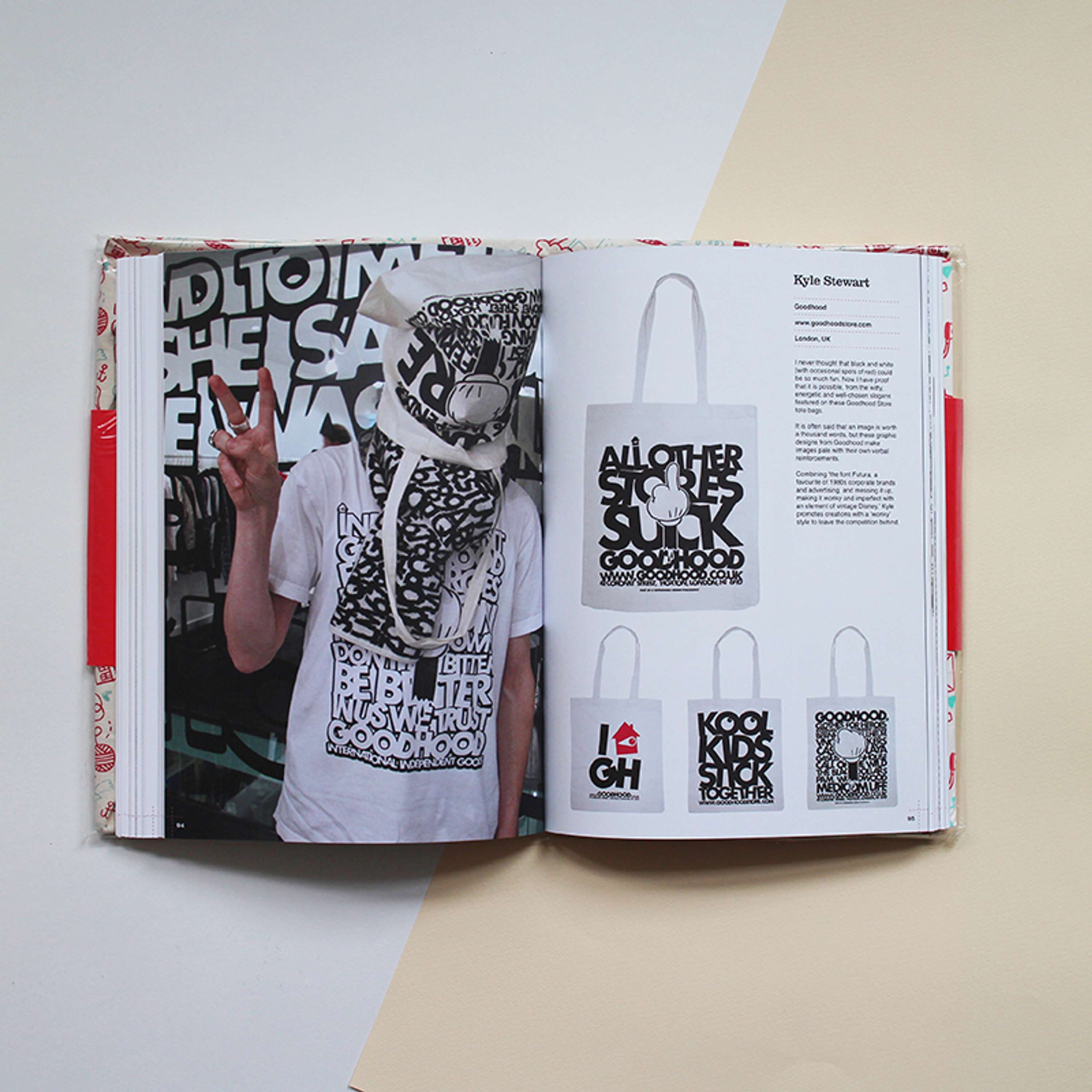Graphic Design Tote Bag Book Written by Designed by Jitesh Patel by Jitesh Patel