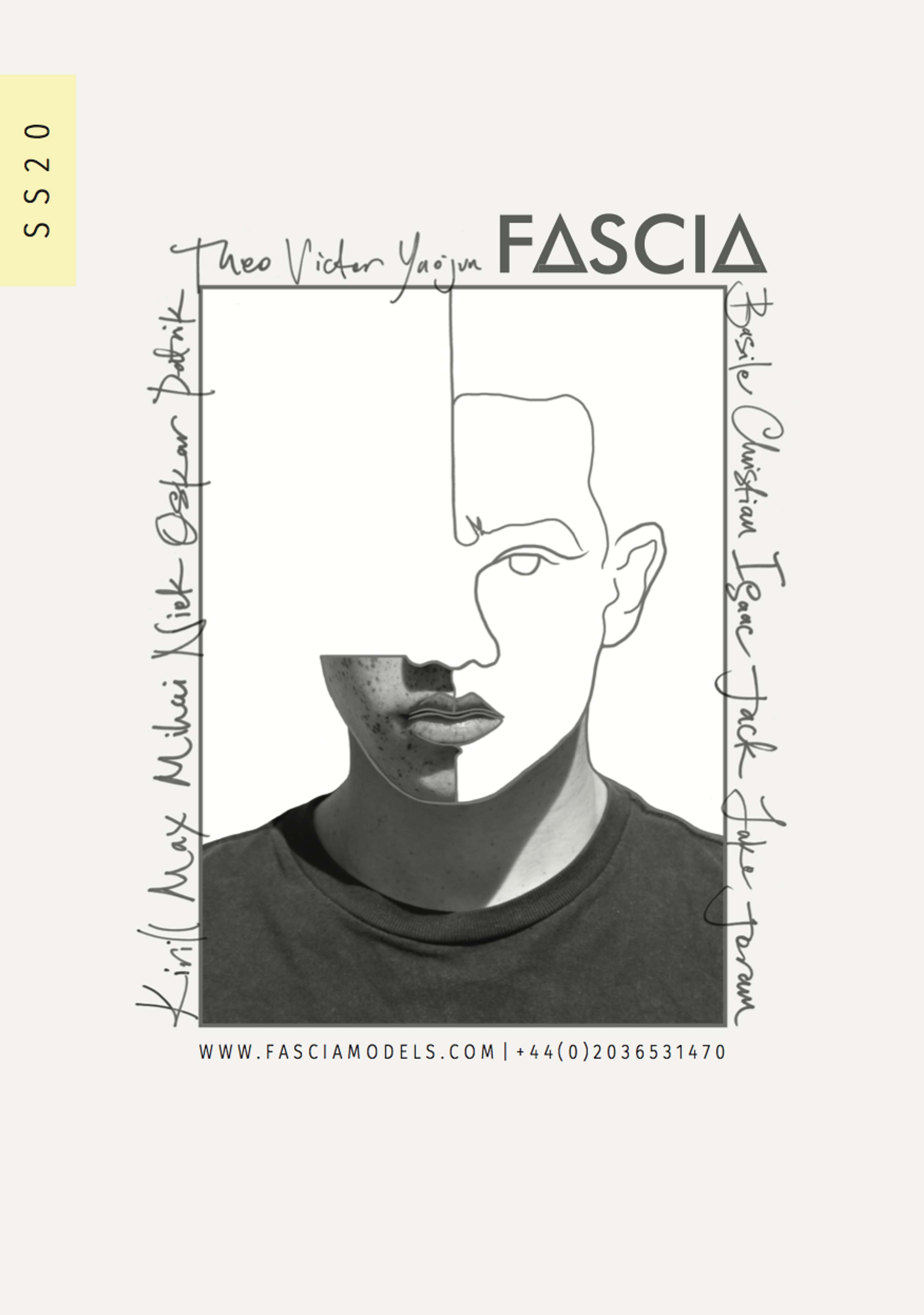 FASCIA MODELS SS20 Showpack by Sarah Brown