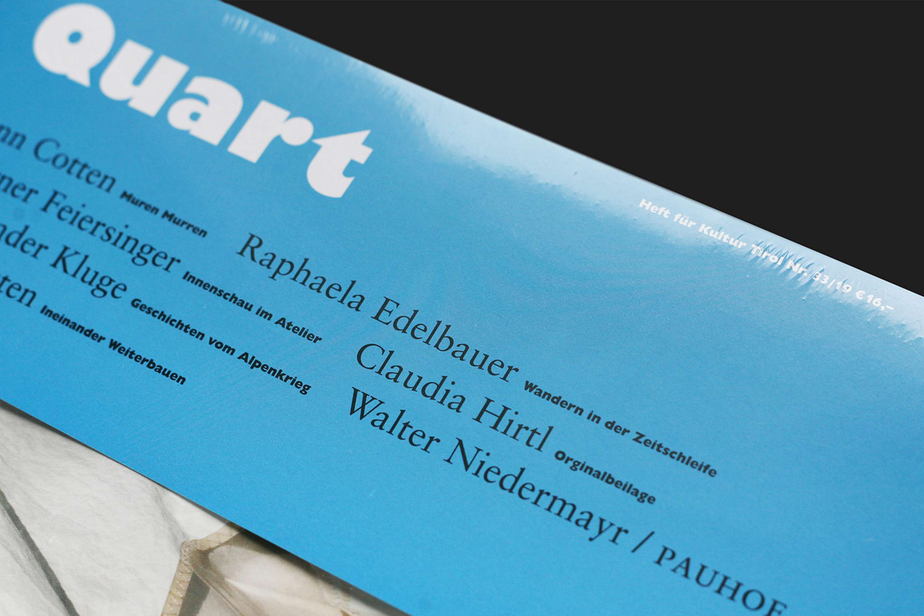 Hirtl Insert in Quart by Kat Gilbert