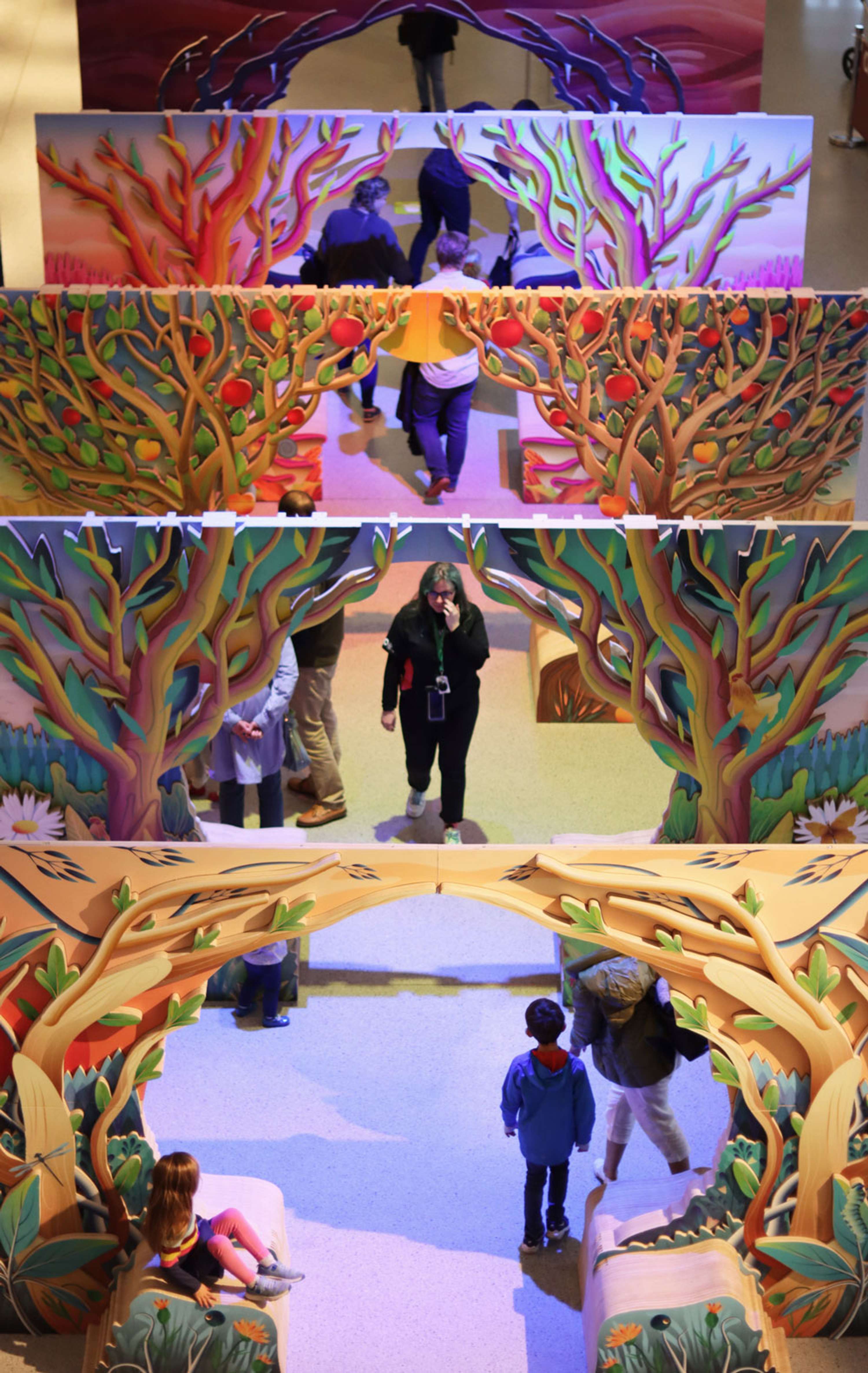 AR Installation for Welsh National Opera by Xavier Segers