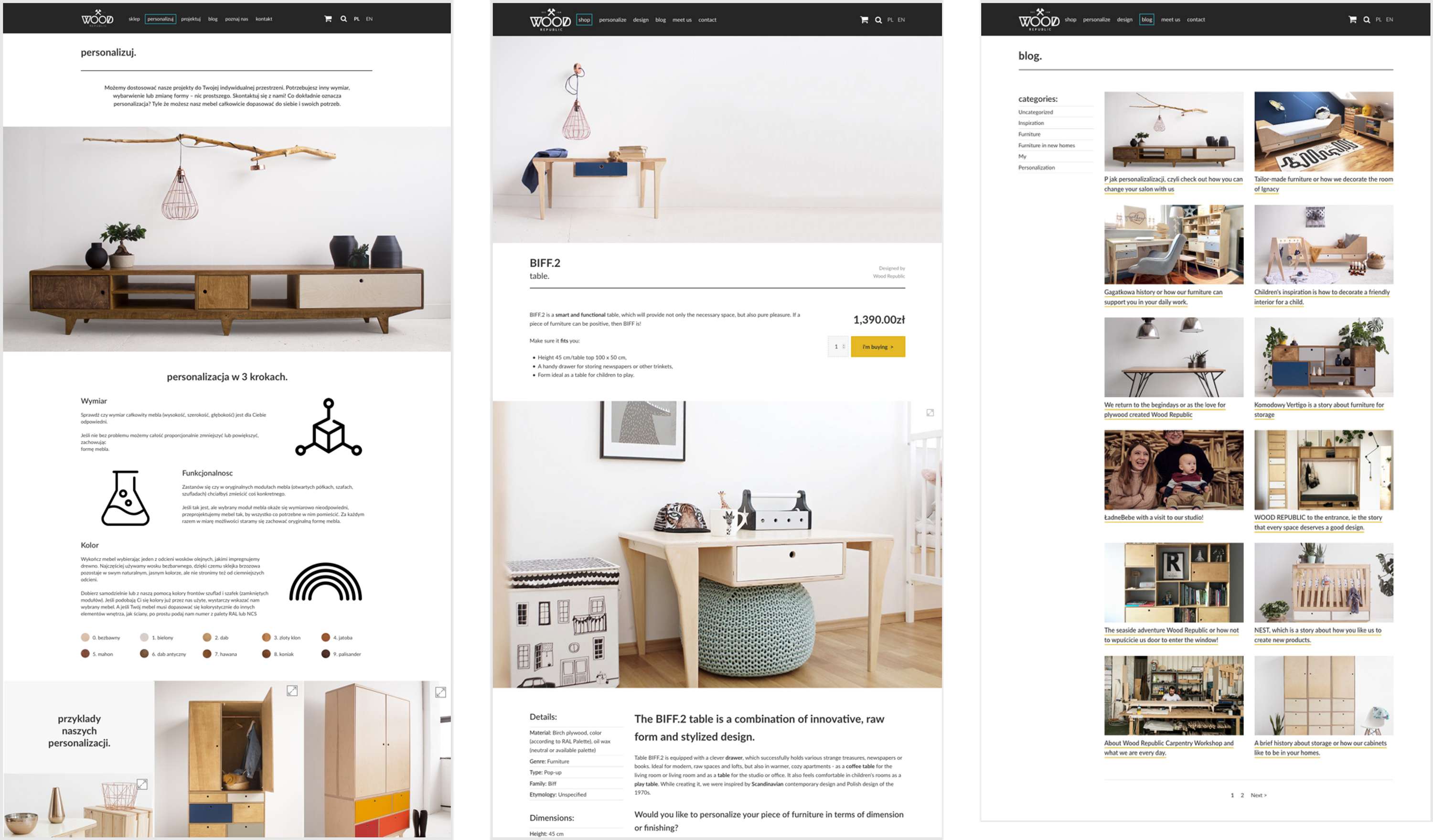 Improved customer experience on a furniture shop website by Magdalena Faizov