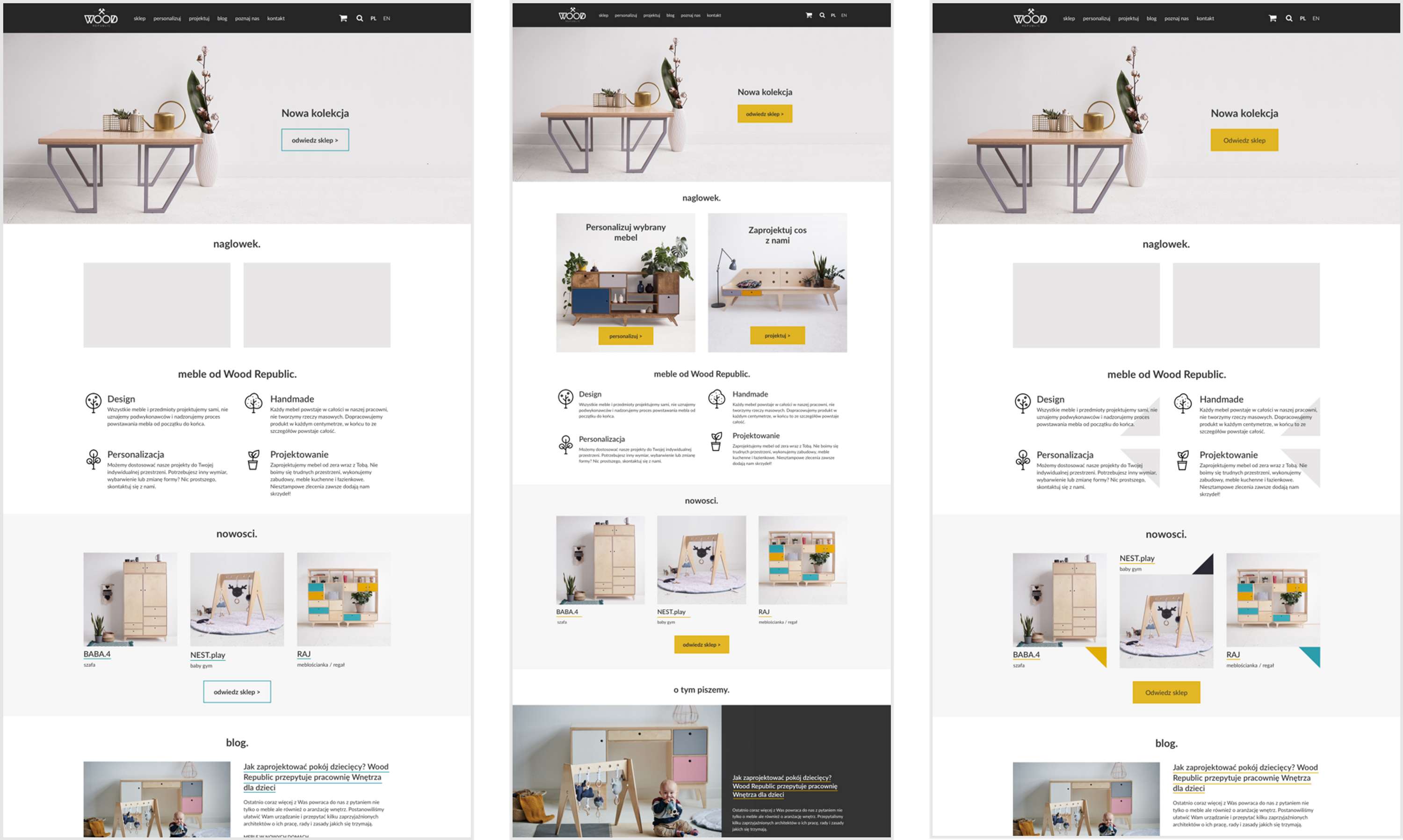 Improved customer experience on a furniture shop website by Magdalena Faizov